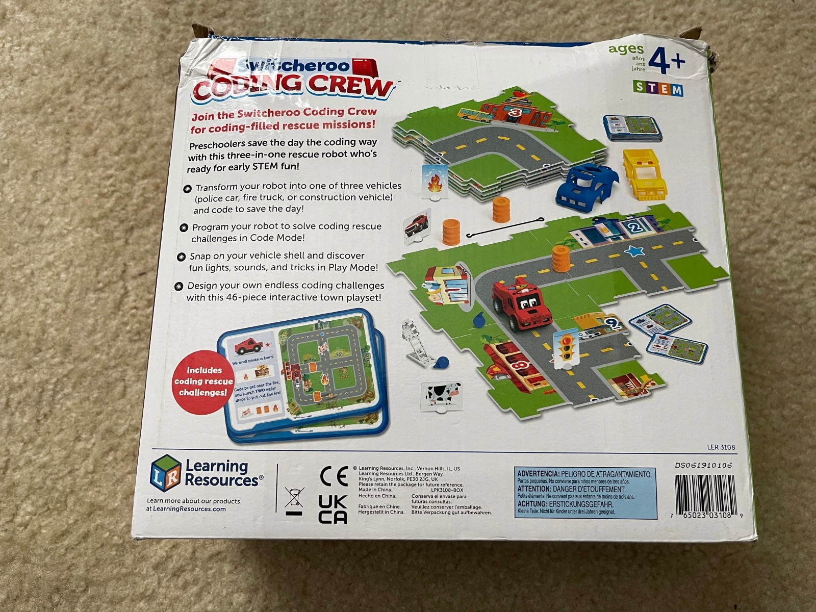 Learning Resources Switcheroo Coding Crew LER 3108 Ages 4+