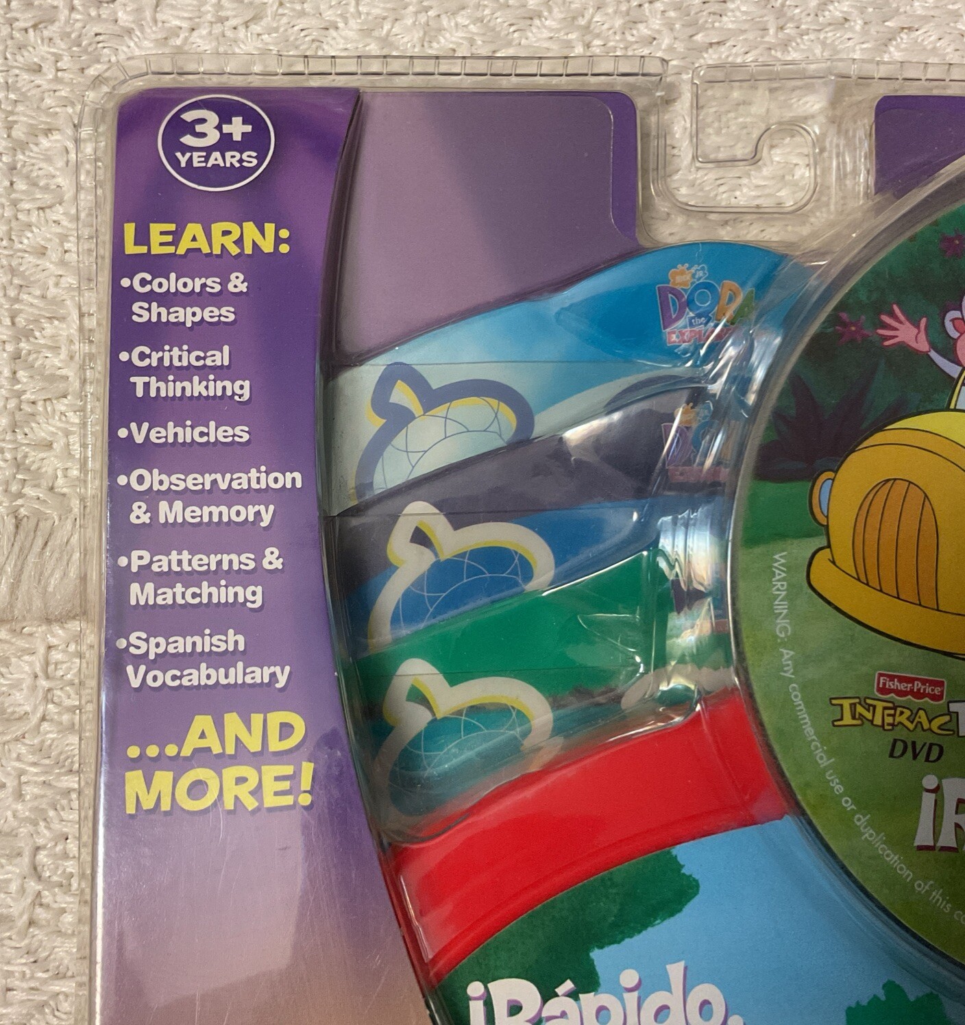 Fisher Price InteracTV DORA THE EXPLORER Rapido Tico! – C3954, BRAND NEW