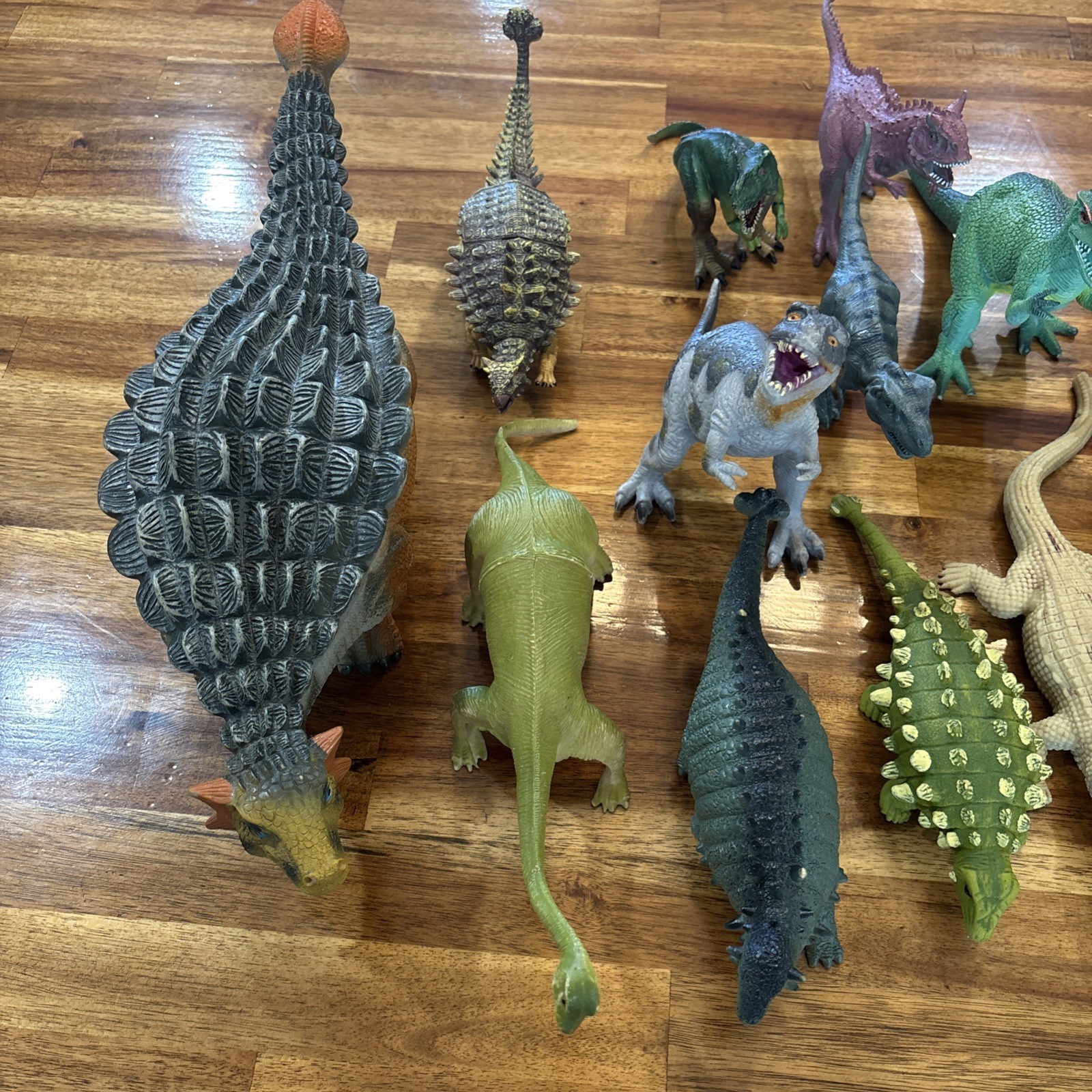 Vintage lot of assorted animal dinosaur toy figures PVC Plastic rubber 1985-pres