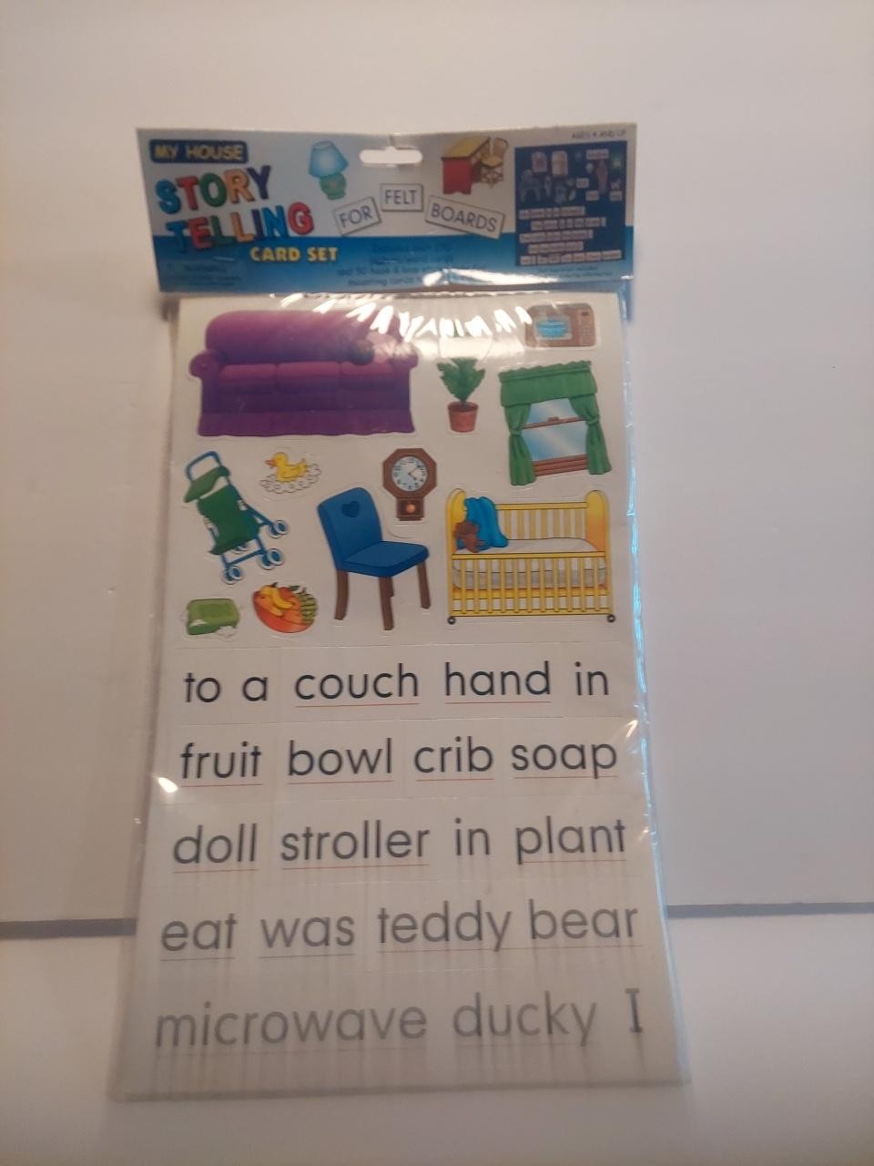 Teaching Tree Smethport Sight Words Shapes Storytelling Lot 4 Sets Multicolor
