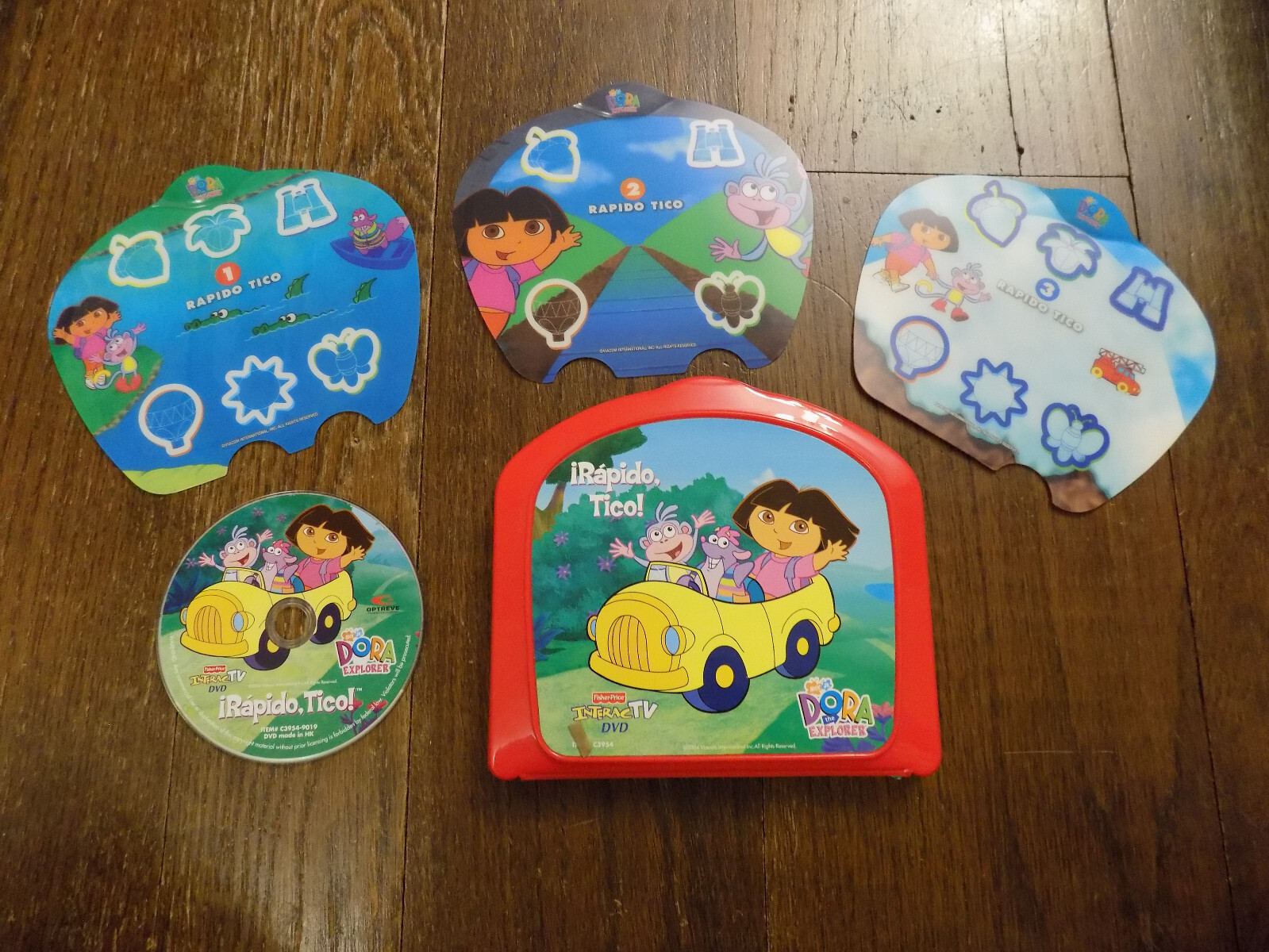 FIsher Price InteracTV DVD Based Learning Dora the Explorer iRapido, Tico!