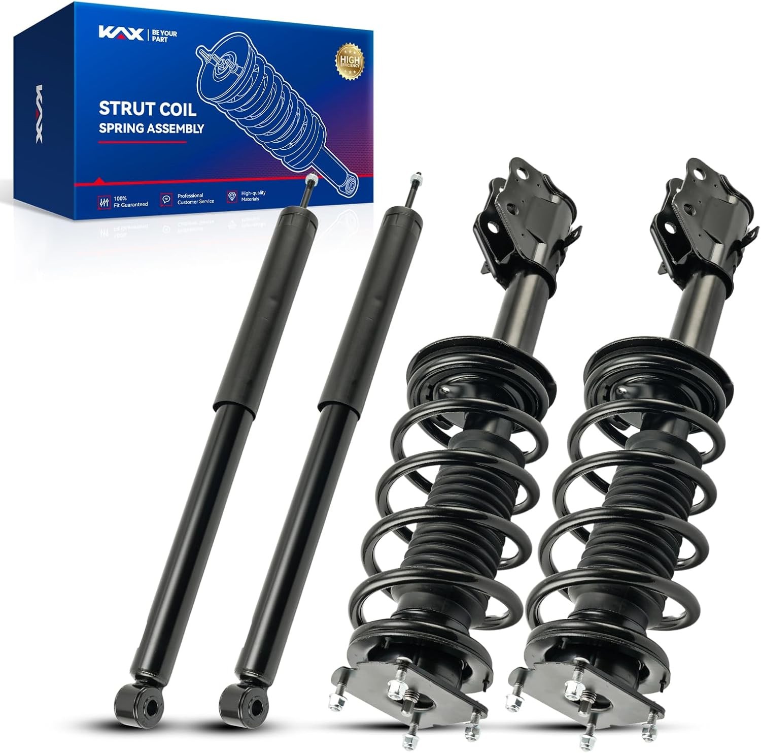 KAX Front Rear Struts for Ford Edge 2011-2014