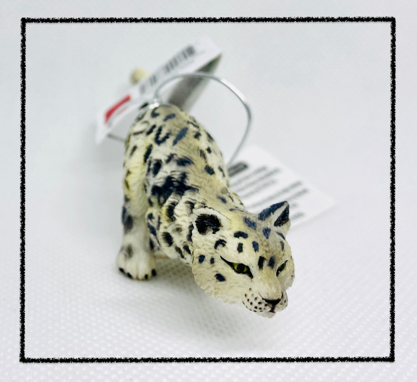 CollectA – Snow Leopard Cub – Running – Realistic Animal Figurine – Model# 88498