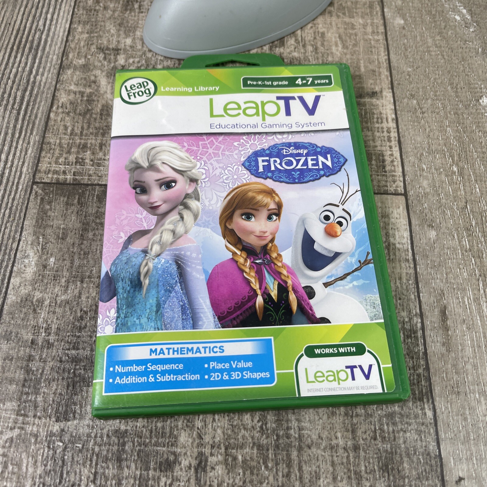 Leap Frog Leap TV Educational Active Video Gaming System Base Unit Game Only