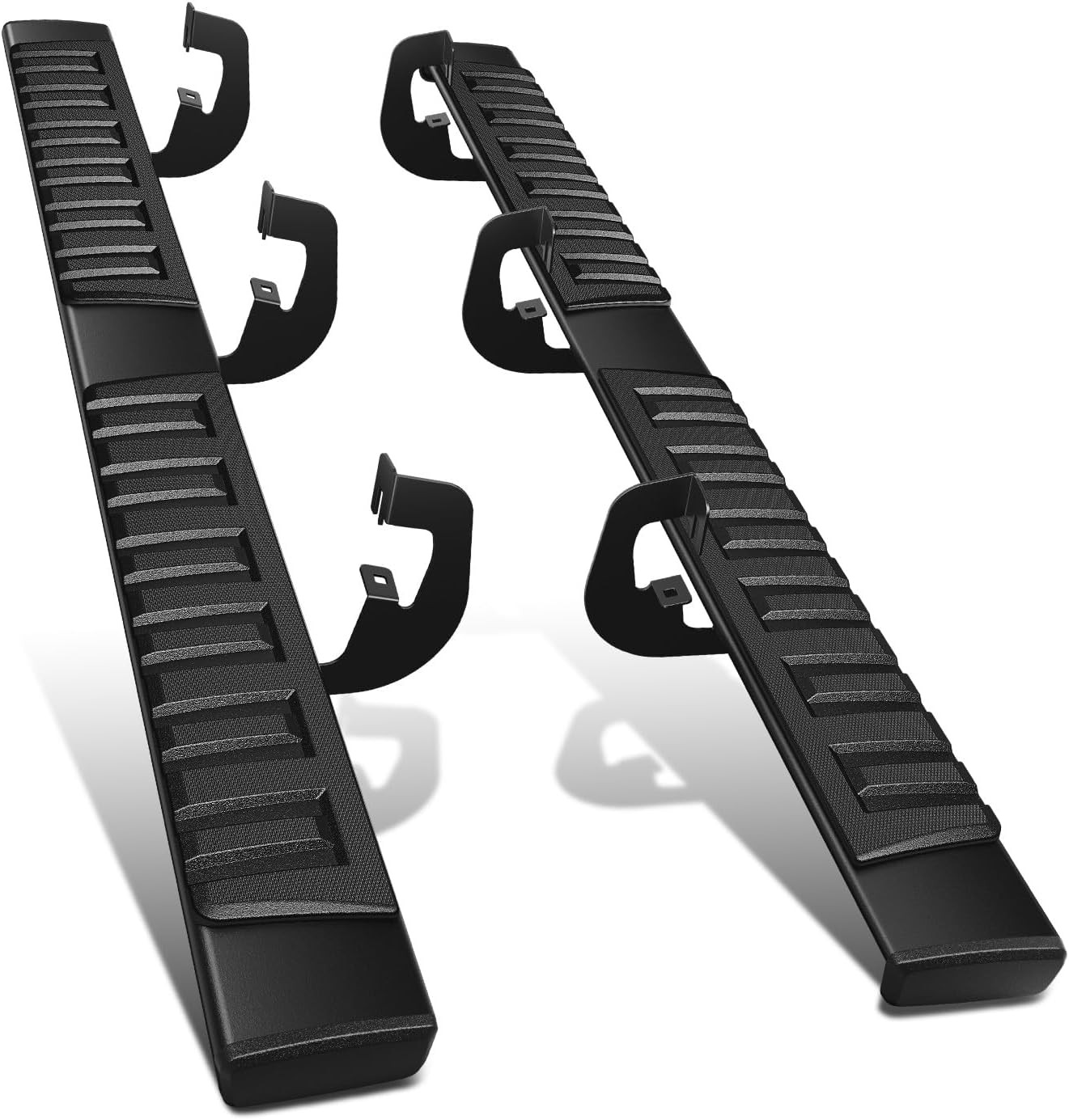 DNA Motoring 6.75 Inch Running Boards Side Steps for Chevy GMC
