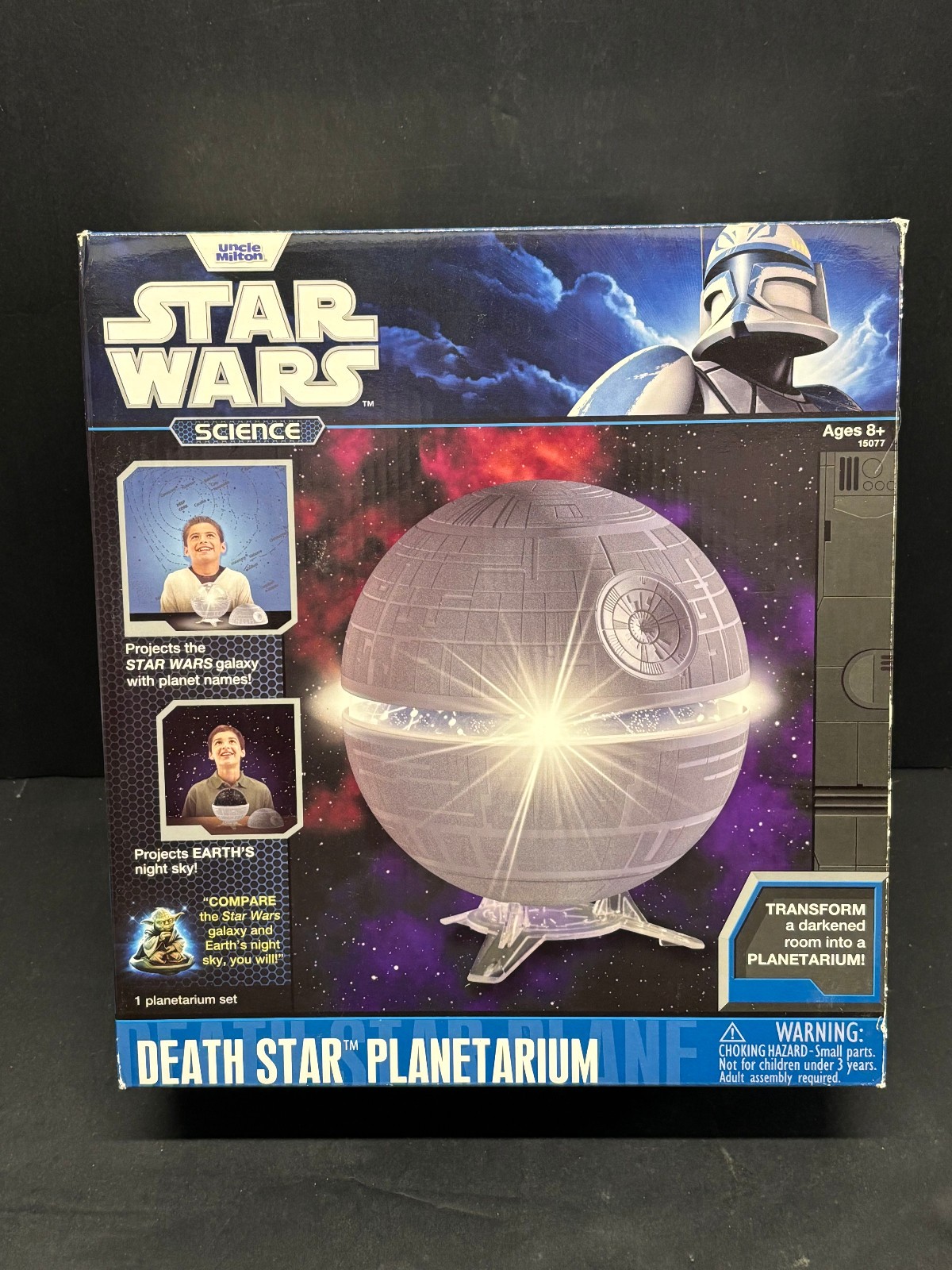 Uncle Milton Star Wars Science Death Star Planetarium
