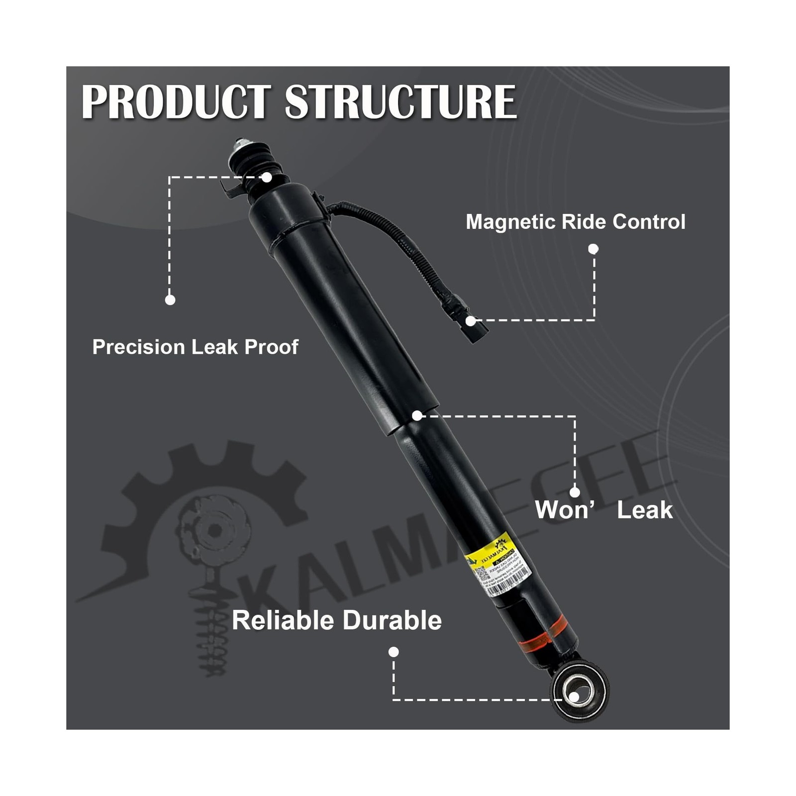 48530-69485 Pair Rear Shock Absorber Struts for Lexus GX470 2003-2009, for To…