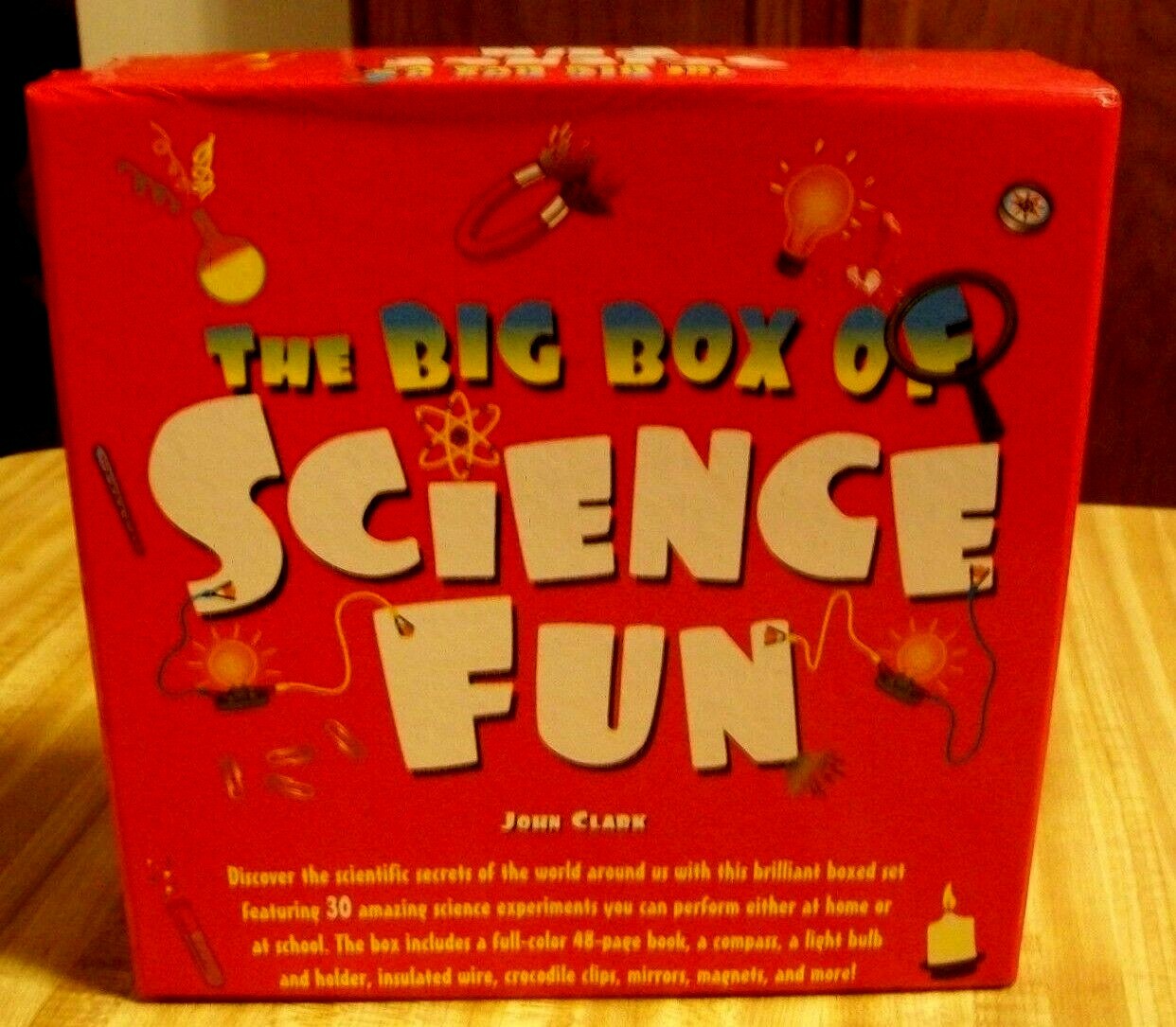 BARRON’S Big Box of Science Fun Set;New/Unsealed Box;HOBBY;Home School Education