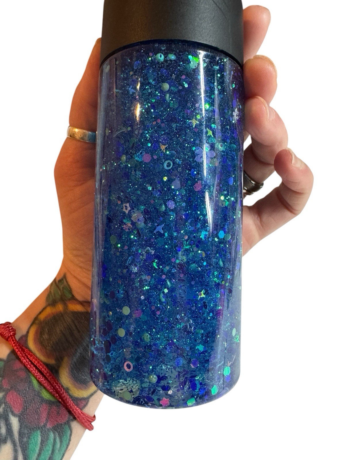 Mermaid Inspired Calming Jar With Subtle Hints Of Shells And Starfish