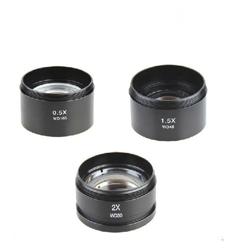 0.5/1.5/2X Auxiliary Lens Barlow Lens 1-7 / 8 «(48mm) Mounting Thread