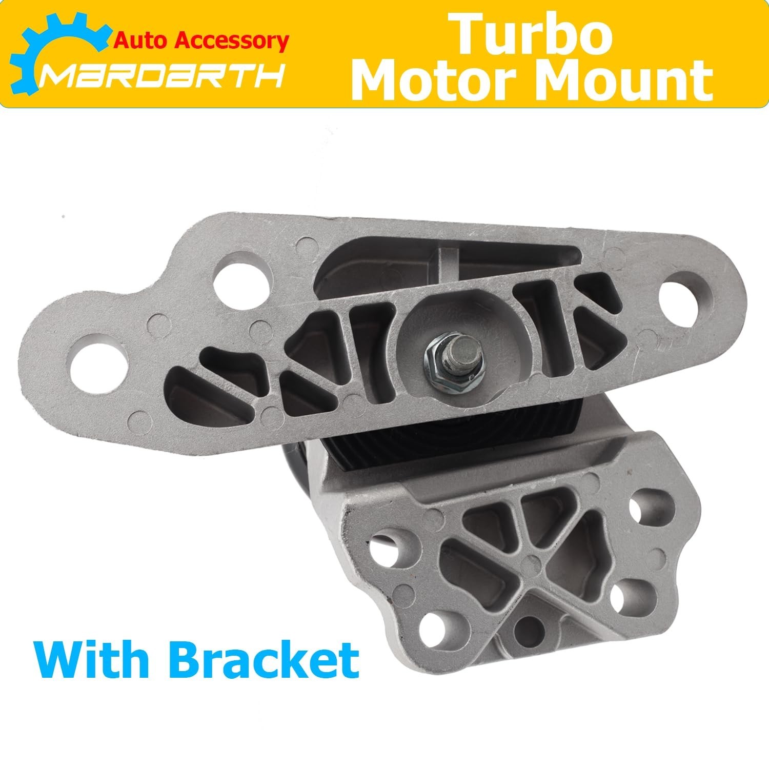 A5663HY Front Right Motor Mount Compatible with 11-15 Ford Explorer 3.5L, Pol…