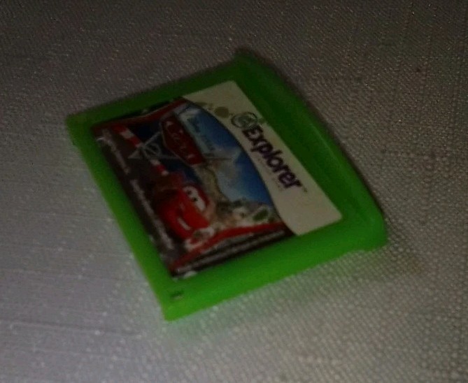 Leap Frog Explorer Learning Game Cartridge for Disney Pixar Cars 2 Pre-owned