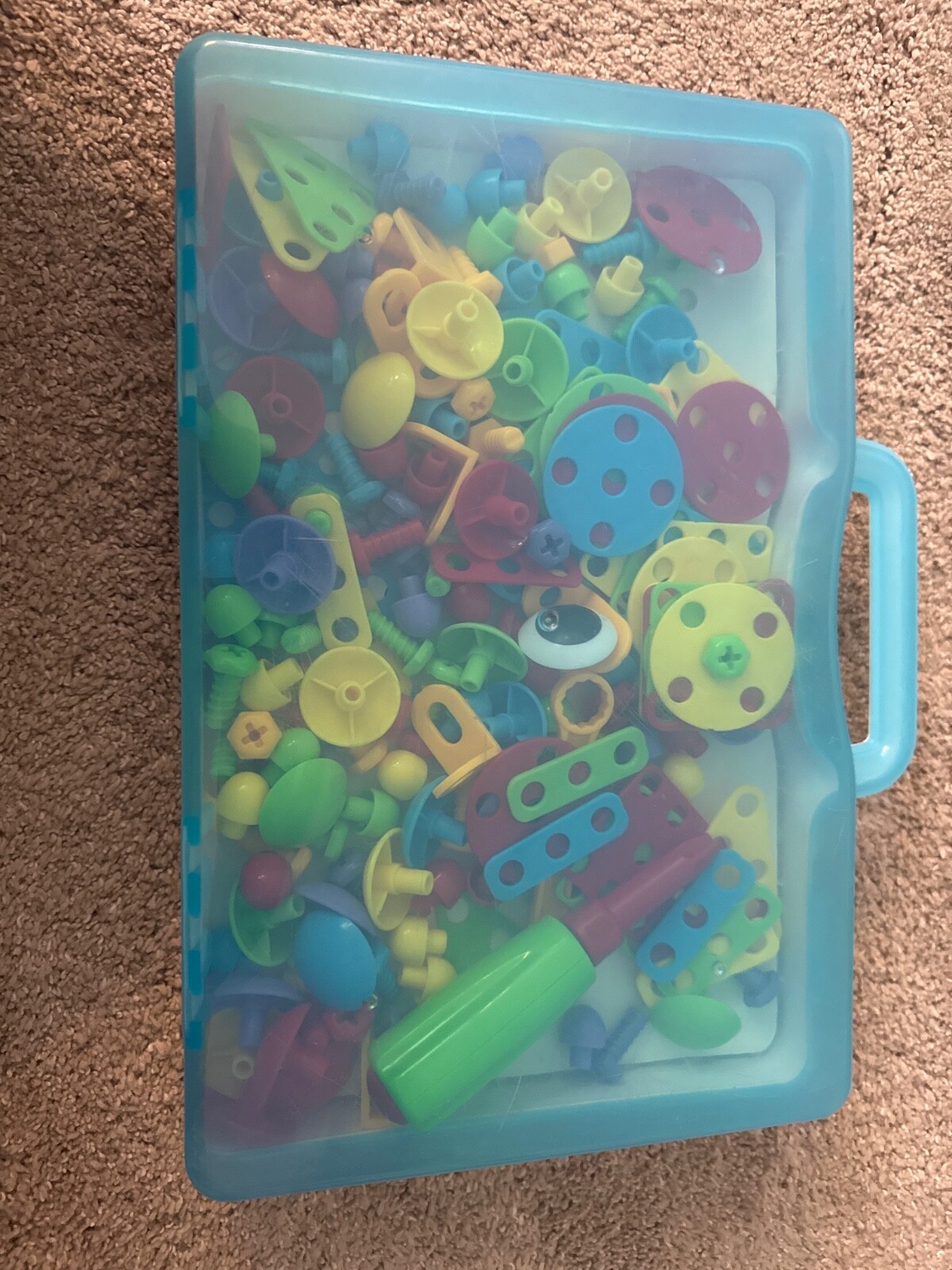 Occupational Therapy Fine Motor Skills Build Erect 179 Piece Case Incomplete