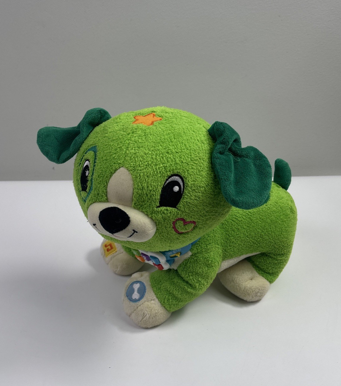 Leap Frog Read With Me Scout Interactive Plush Dog Puppy, Tested And Works Great