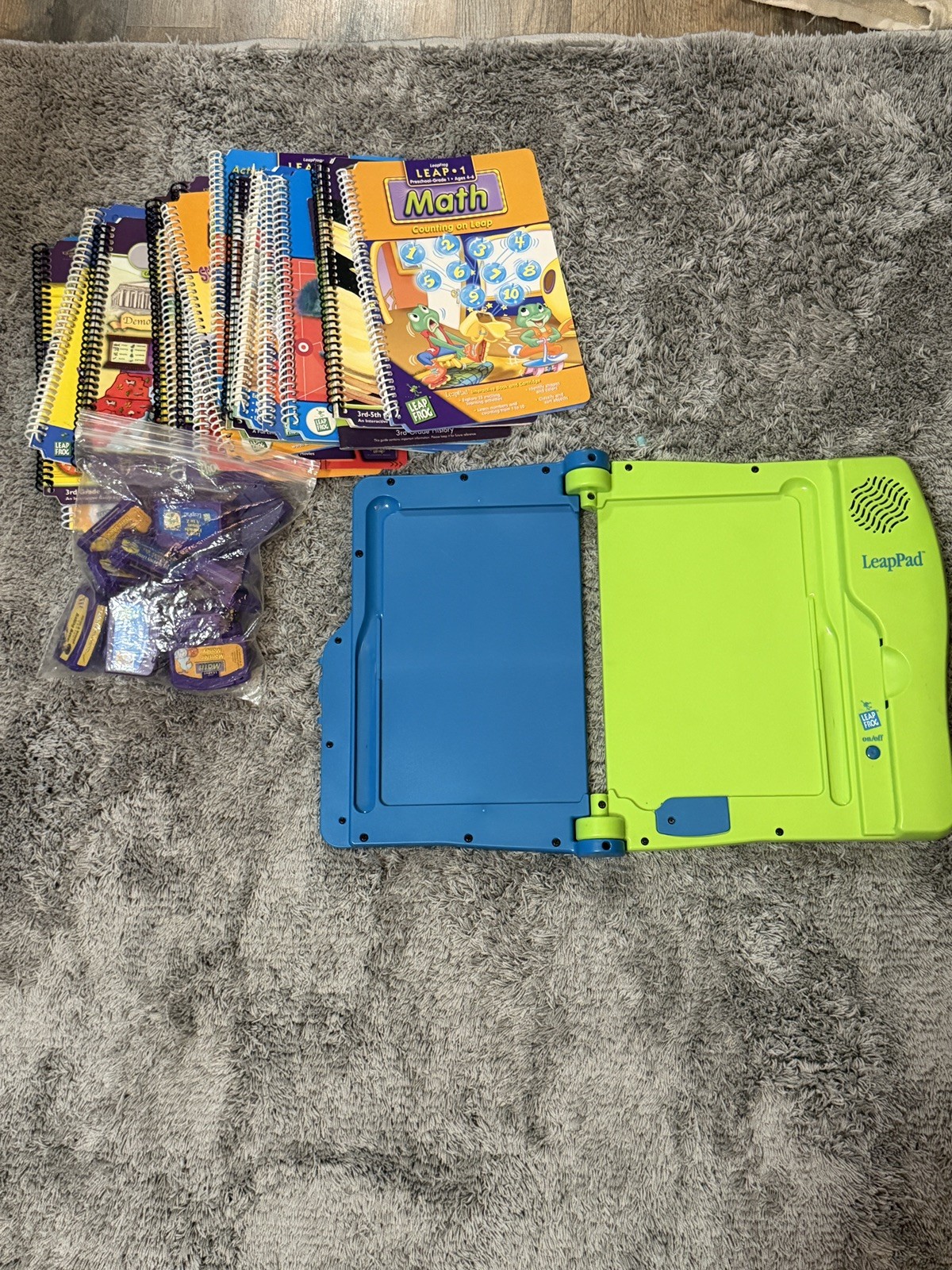 LeapFrog LeapPad Original Learning System Educational Reader Untested READ DESC