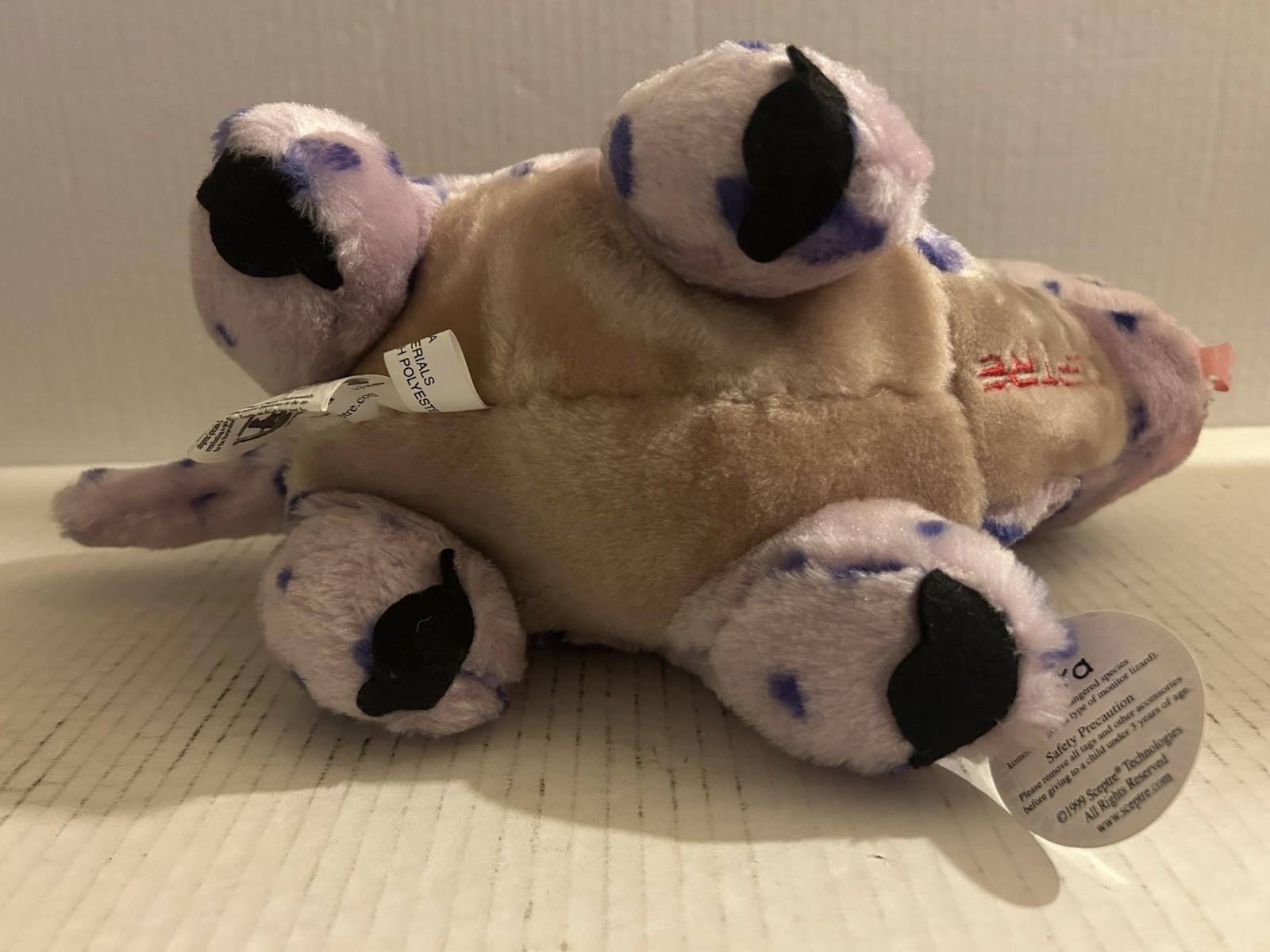 SCEPTRE Mira Komodo Dragon plush w/ sound Limited Edition 2nd Gen For Year 2000