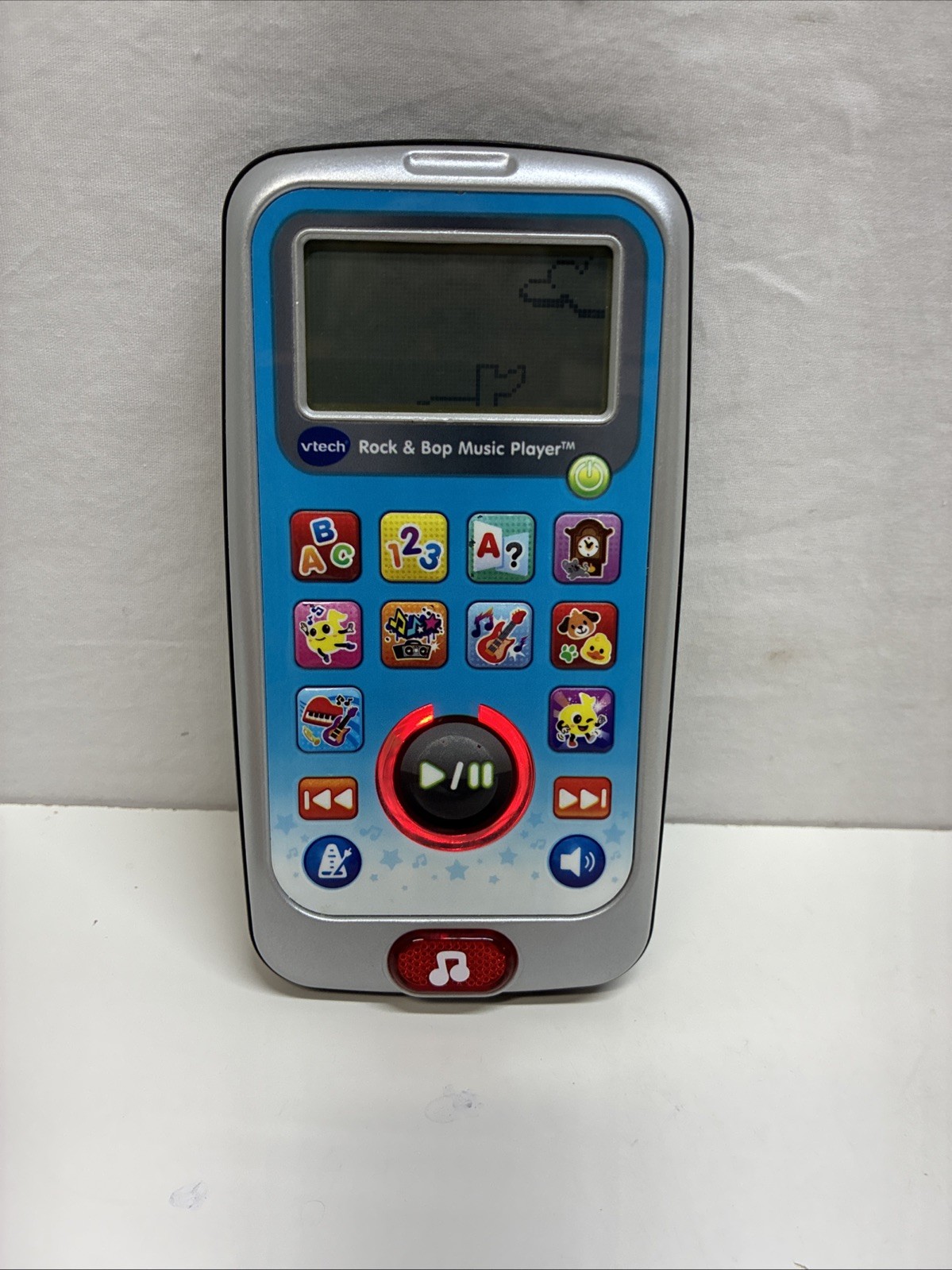 VTech Rock and Bop Music Player Tested Blue Musical Learning Toy No. 1962