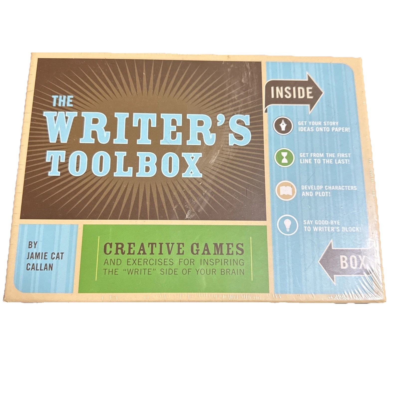The Writer’s Toolbox By Jamie Cat Callan Creative Games NEW NEVER OPENED!