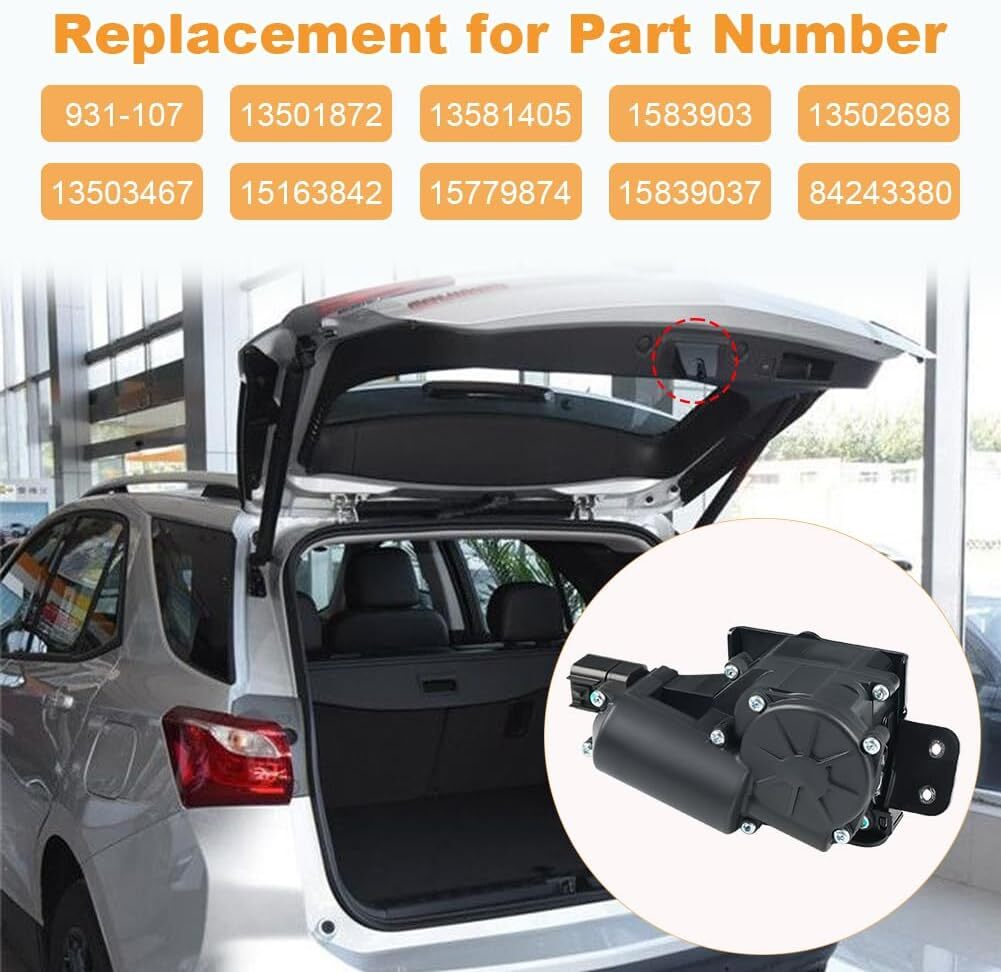 Rear Power Tailgate Liftgate Lock Actuator Compatible with Buick Enclave CTS