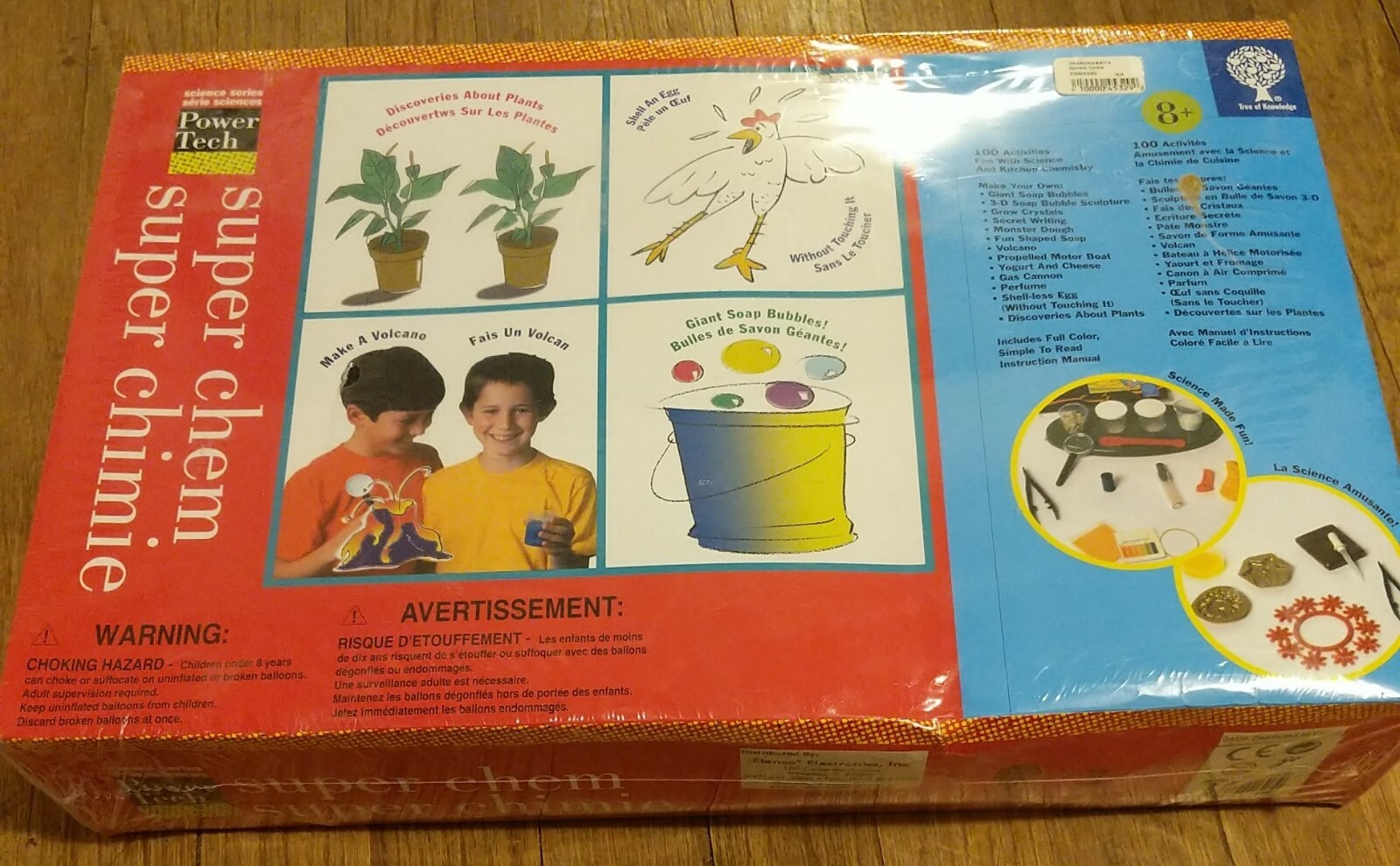 Power Tech Super Chemistry 100 Science & Kitchen Chemistry Activities For Kids