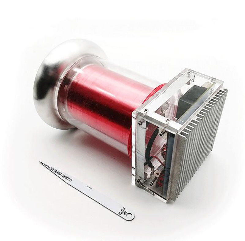 New 220V 200W Solid State Tesla Coil Music Tesla Coil Lightning Storm 0.2M