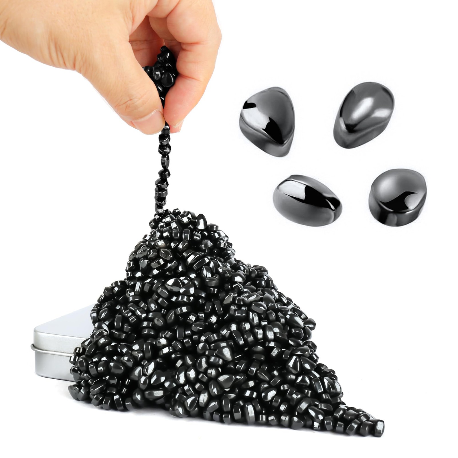 550pcs Fidget Toys Adults ，Sensory Toys， Desk Fidgets 550 PCS (Black), Black