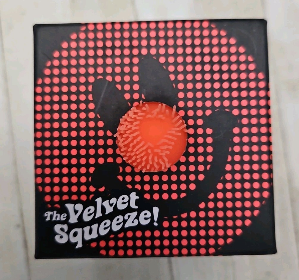New Sealed Nee Doh Fuzz Ball Flower Power Orange Rare Viral TikTok Sold Out