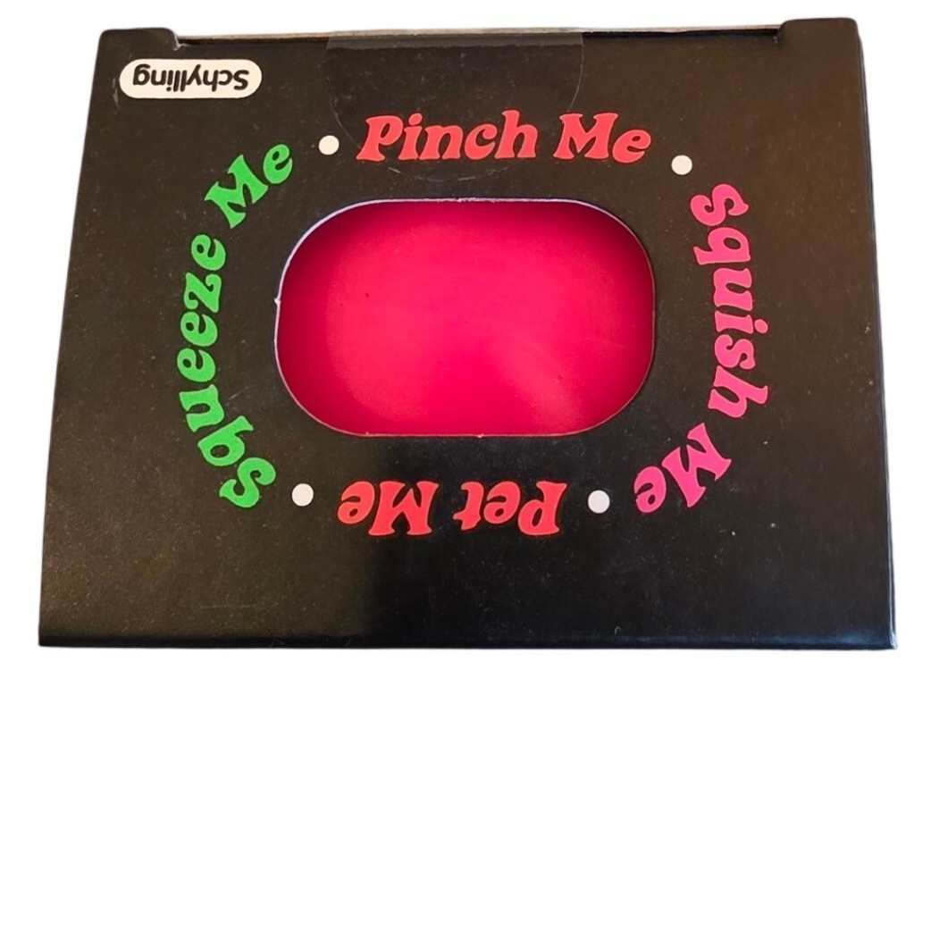 New NeeDoh Funky Pup Pink Squishy Fidget Stress Ball Toy