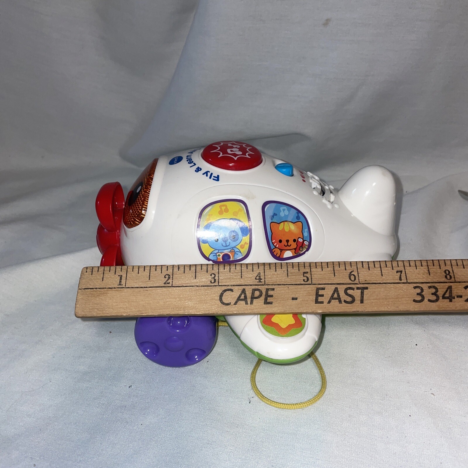 VTech Fly and Learn Animal Airplane Talks Animal Sounds Counts Plane As Picture