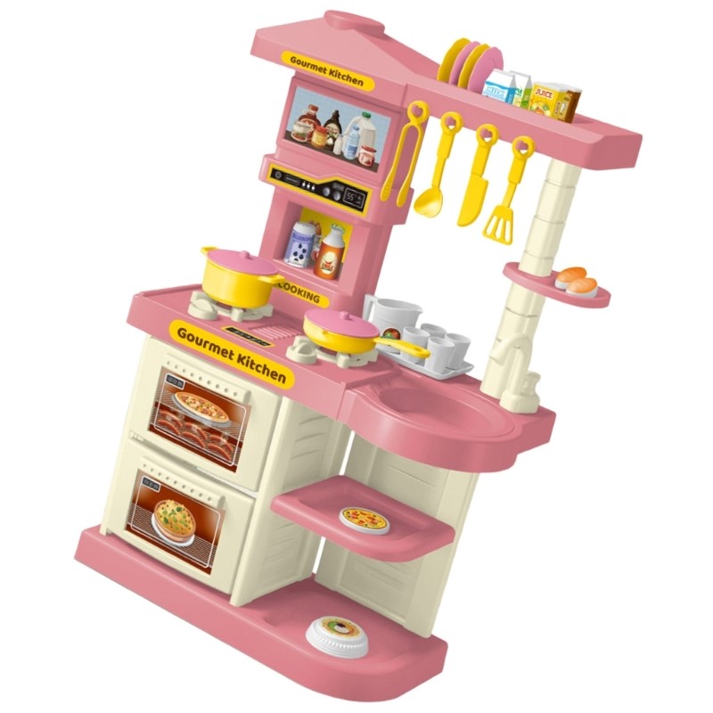 Educational Simulated Kitchen Toy for Preschoolers to Explore Culinary Skills