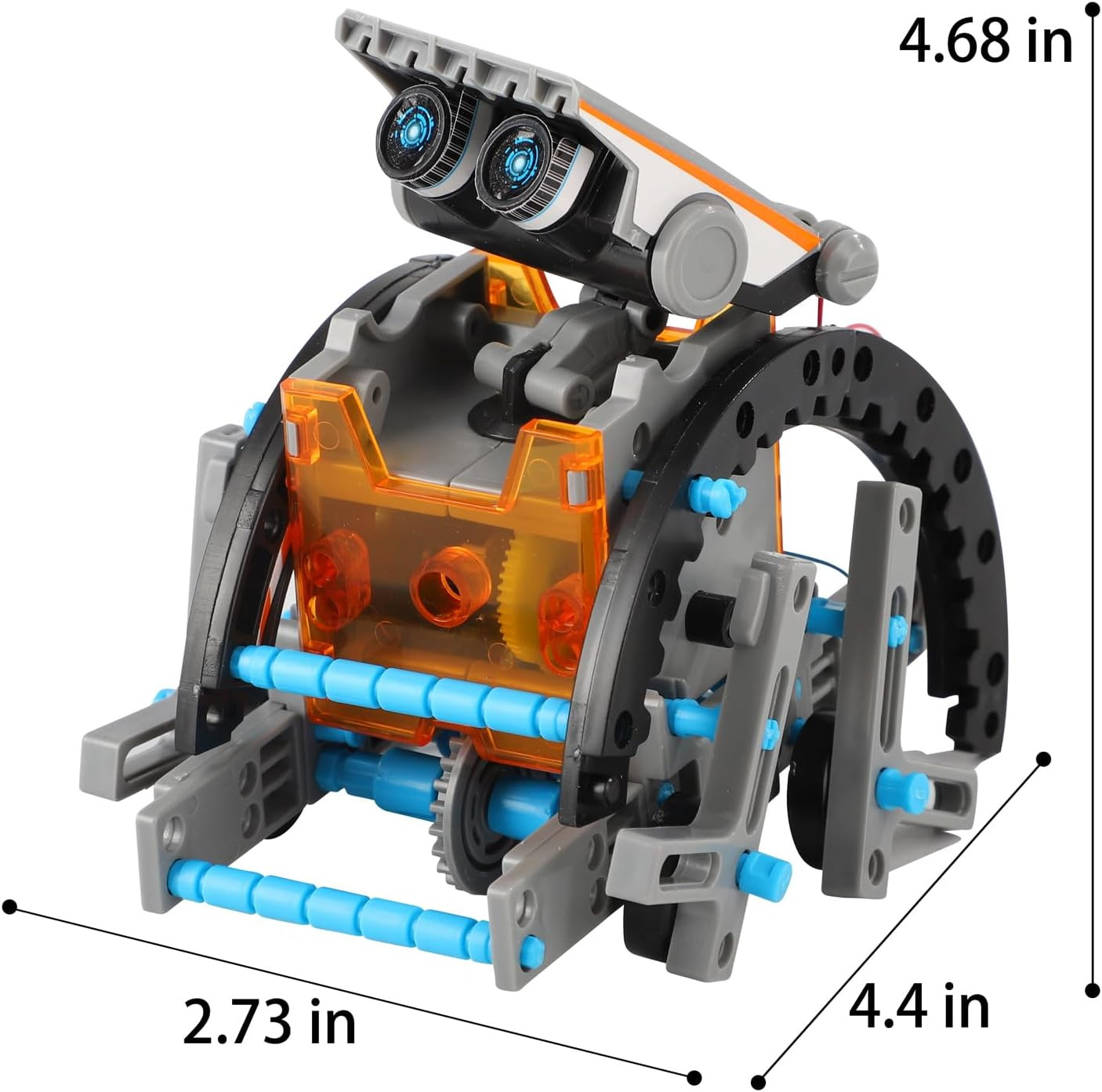 Lucky Doug Solar Power Robot Building Kits Toys for Boys Girls Ages 8-13, STEM K