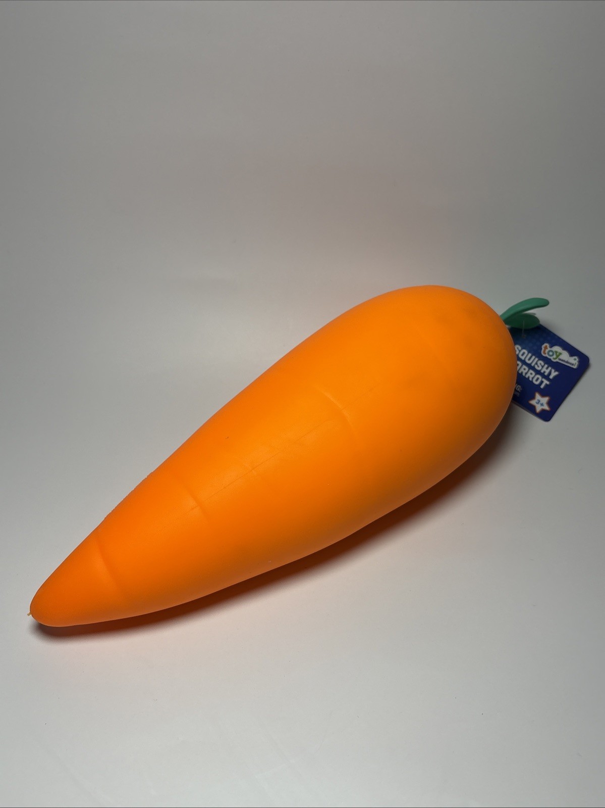 ToyMendous Jumbo Squishy Carrot Squeezy Sensory Fidget Toy Viral Easter New