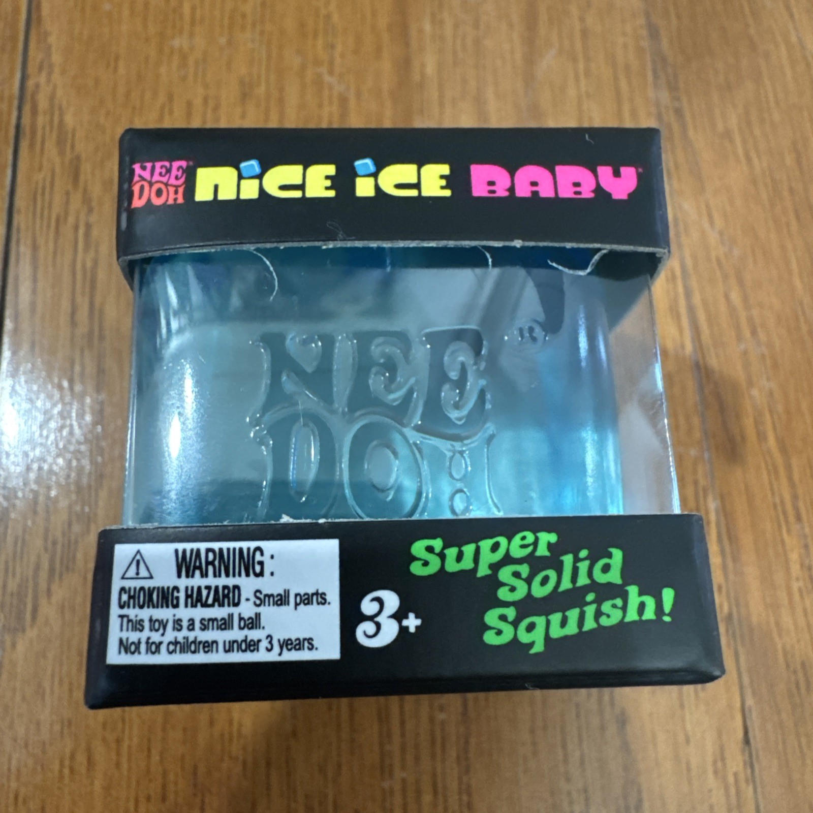NeeDoh Nice Ice Baby Mini Cube BLUE ***SHIPS ASAP***