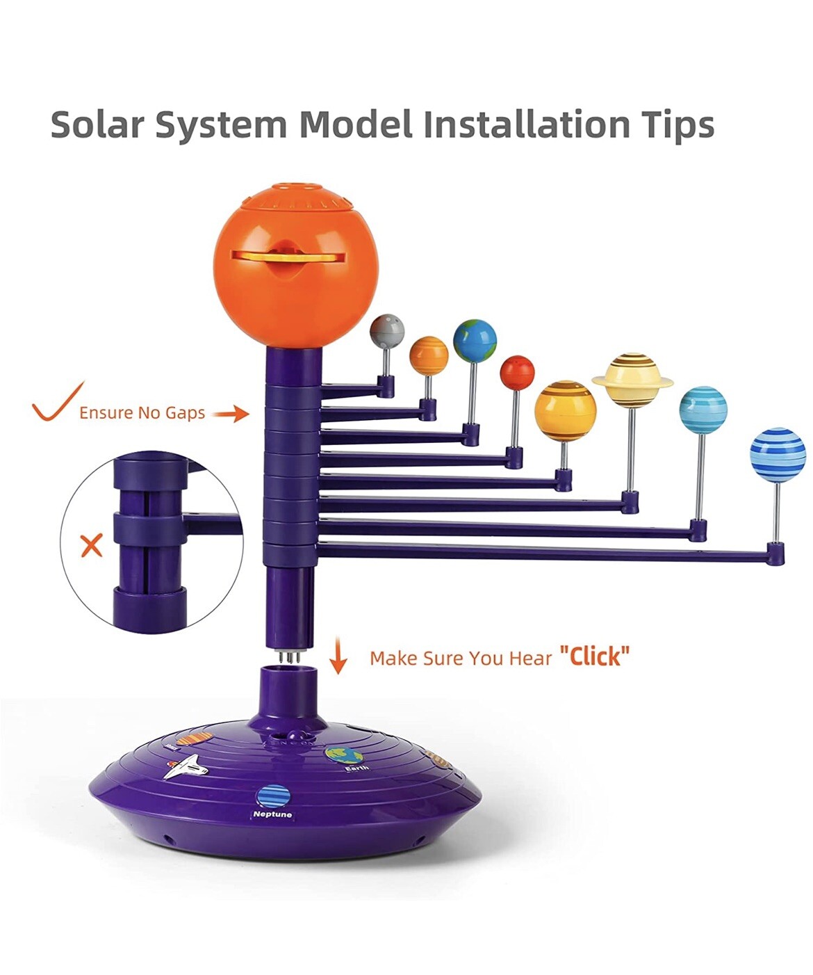 Science Can Solar System for Kids Planetarium Projector, Space And Technology