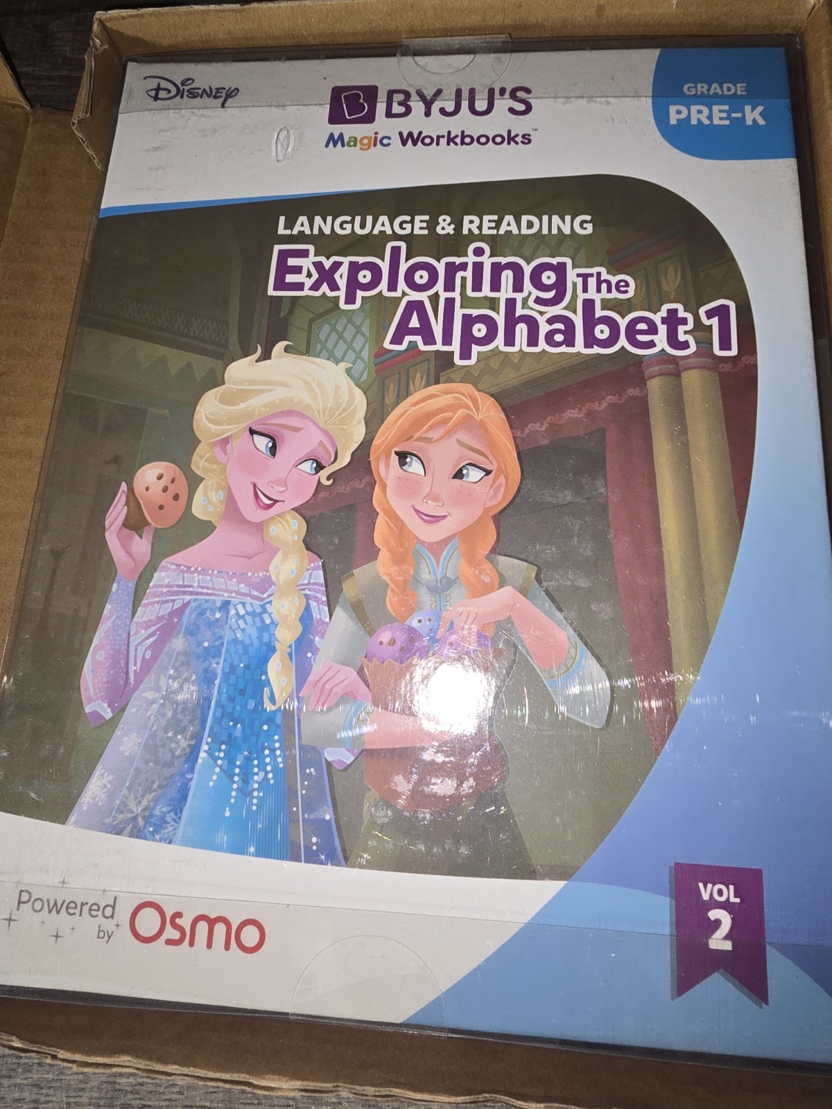 READ DESCRIPTION! BYJU Magic Workbooks OSMO Language & Reading Exploring Alphabe