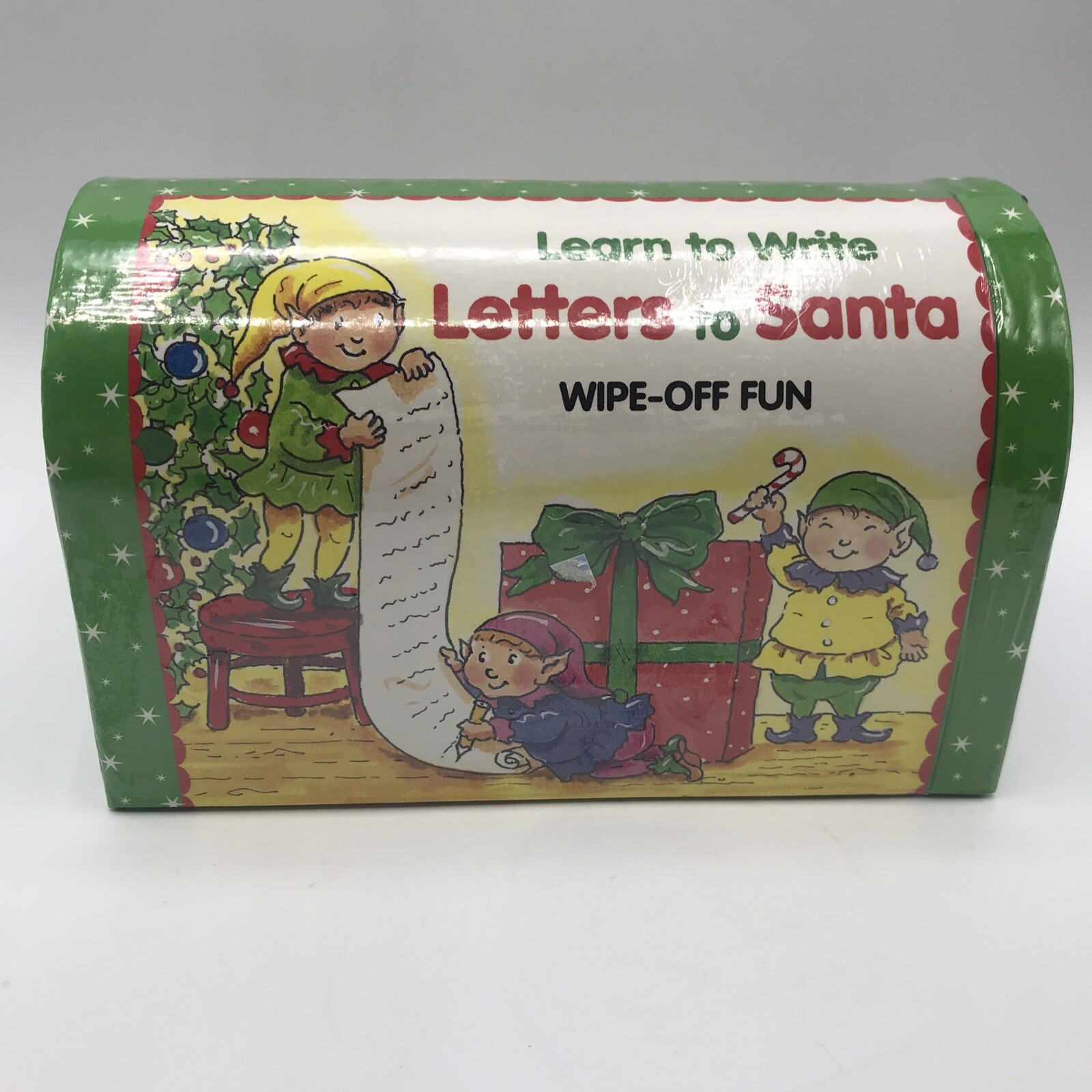 Brand New Sealed Learn to Write Letters to Santa Activity Set Wipe Off Fun