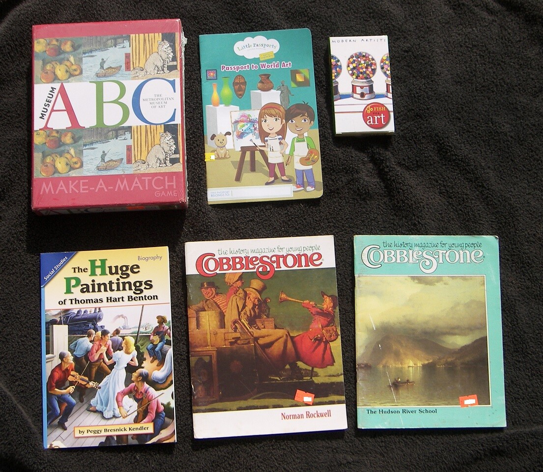 K-4 Learn About Art Met Museum Go Fish Card Game Hudson River School World Art