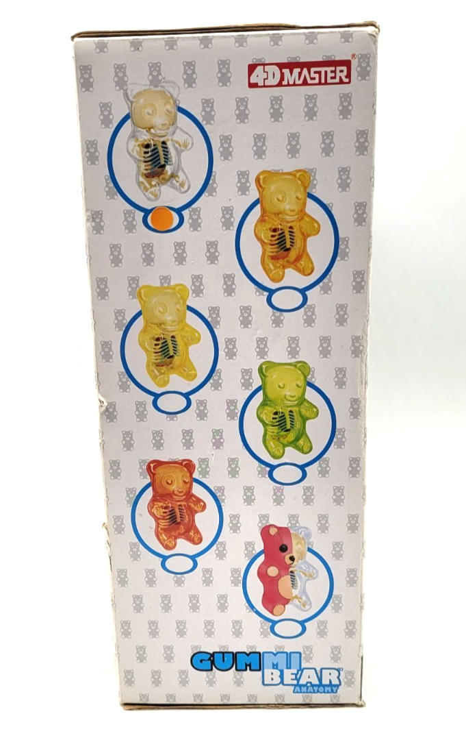 2016 4D Master MIGHTY JAXX Large Clear Gummi Bear Funny Anatomy Jason Freeny