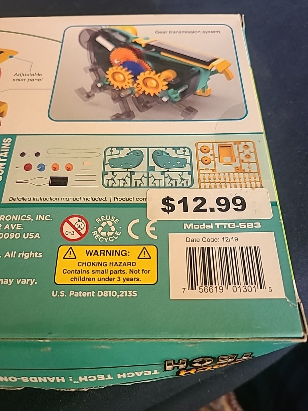 Elenco teach tech bugbot solar crawler unopened box