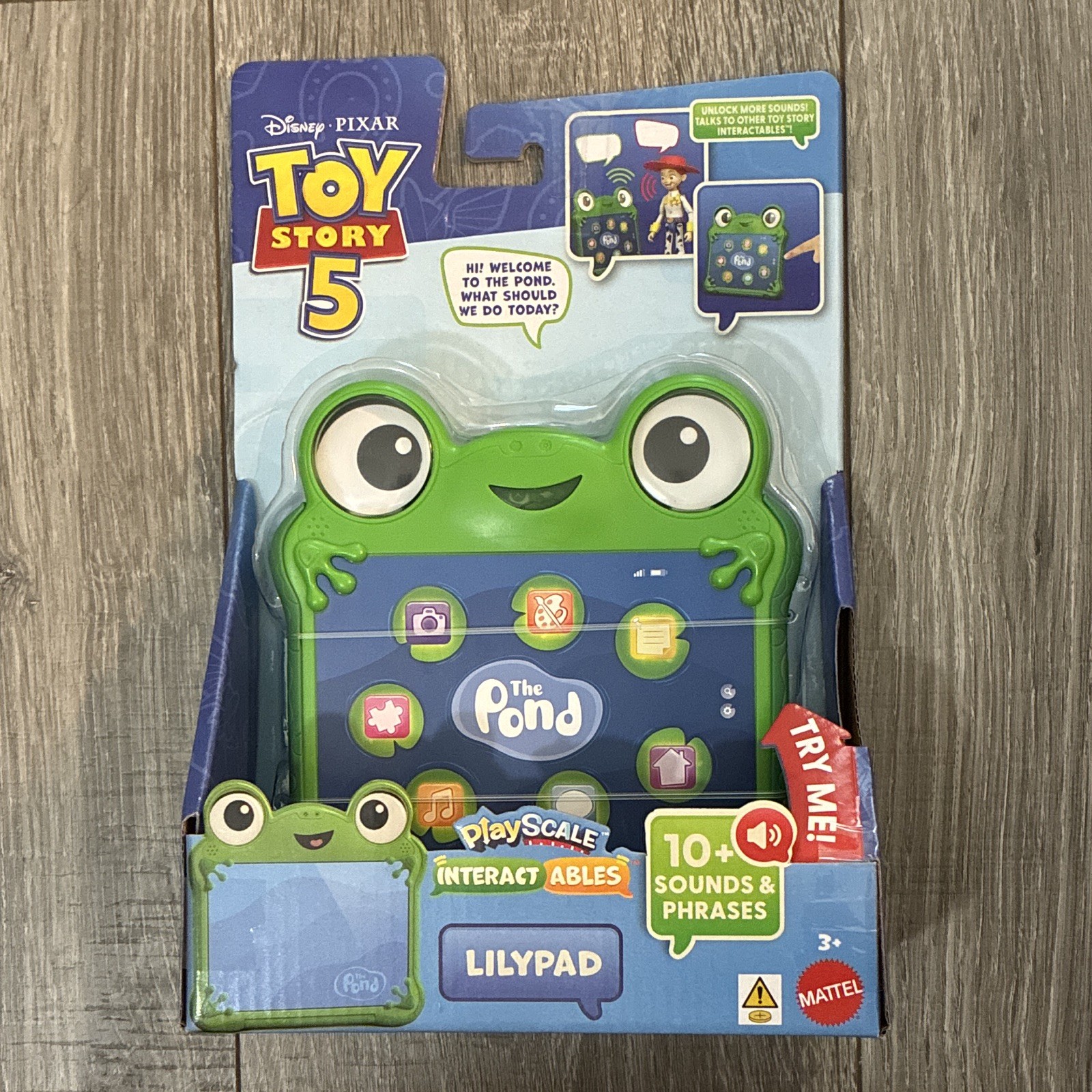 Mattel Toy Story The Pond Lilypad Interactive Toy w/ Sounds & Phrases Age 3+