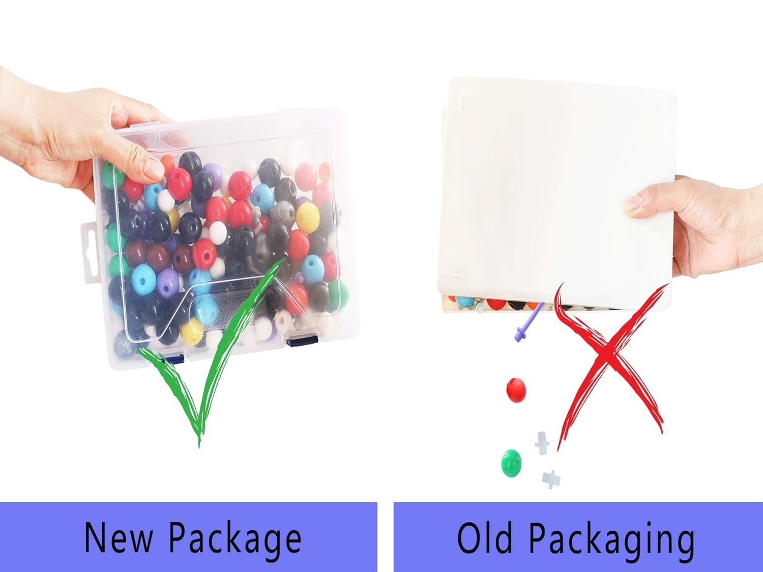 Chemistry Molecular Model Kit (444 Pieces), Student or Teacher Set for Organic a