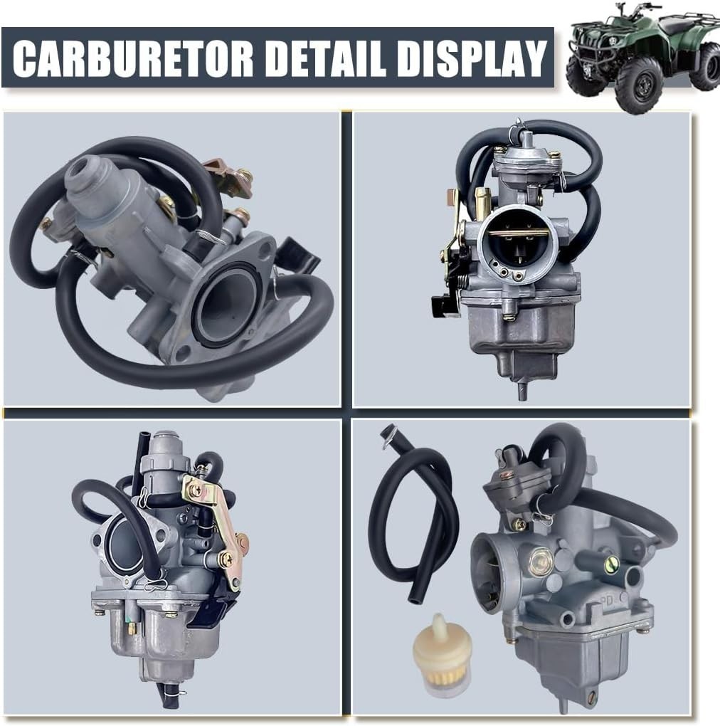 Recon 250 Carburetor with Fuel Tank Petcock Valve Set Fits for Honda TRX 250 Rec