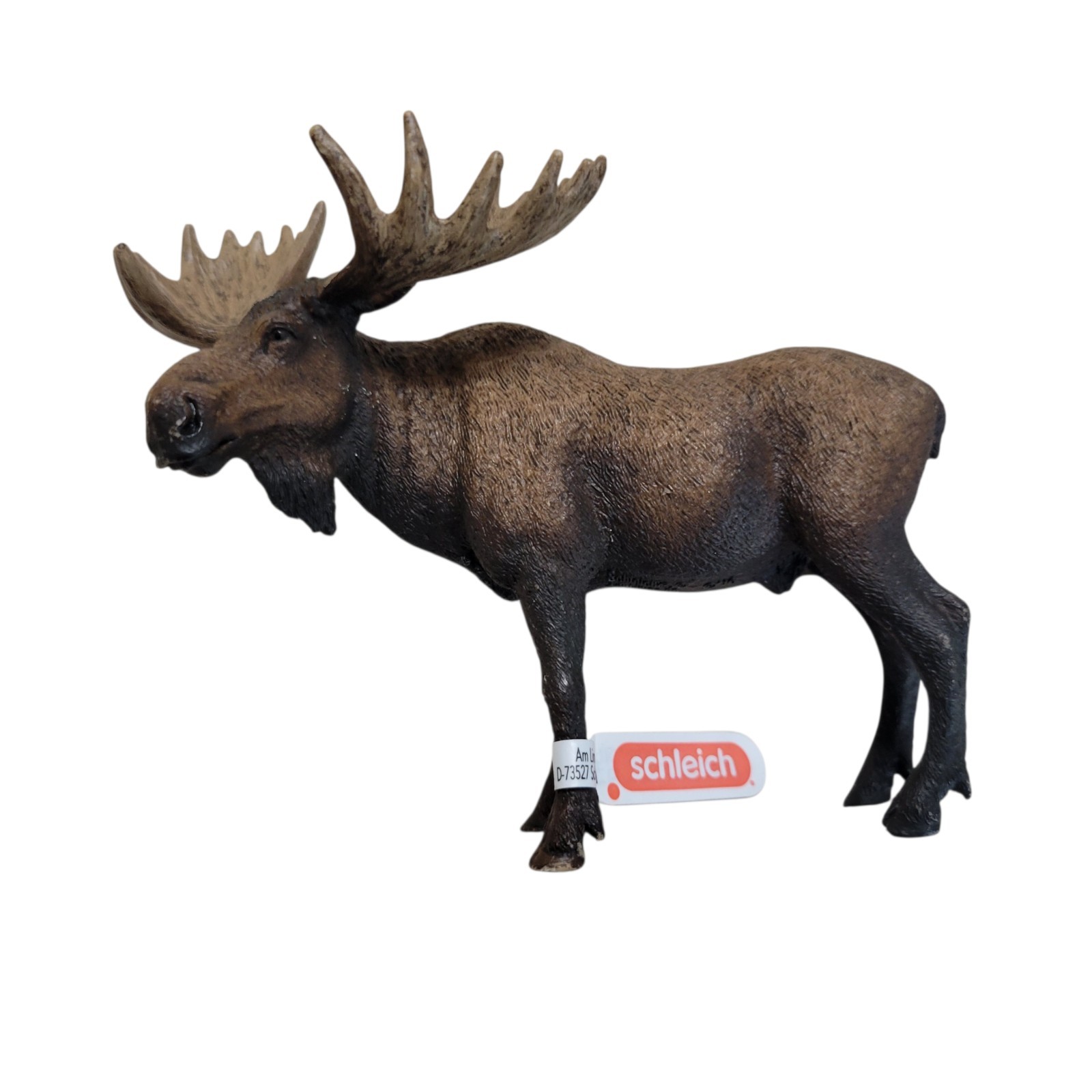 Schleich Moose Bull Action Figure Brown Wild Life Toy Figurine 14781 New