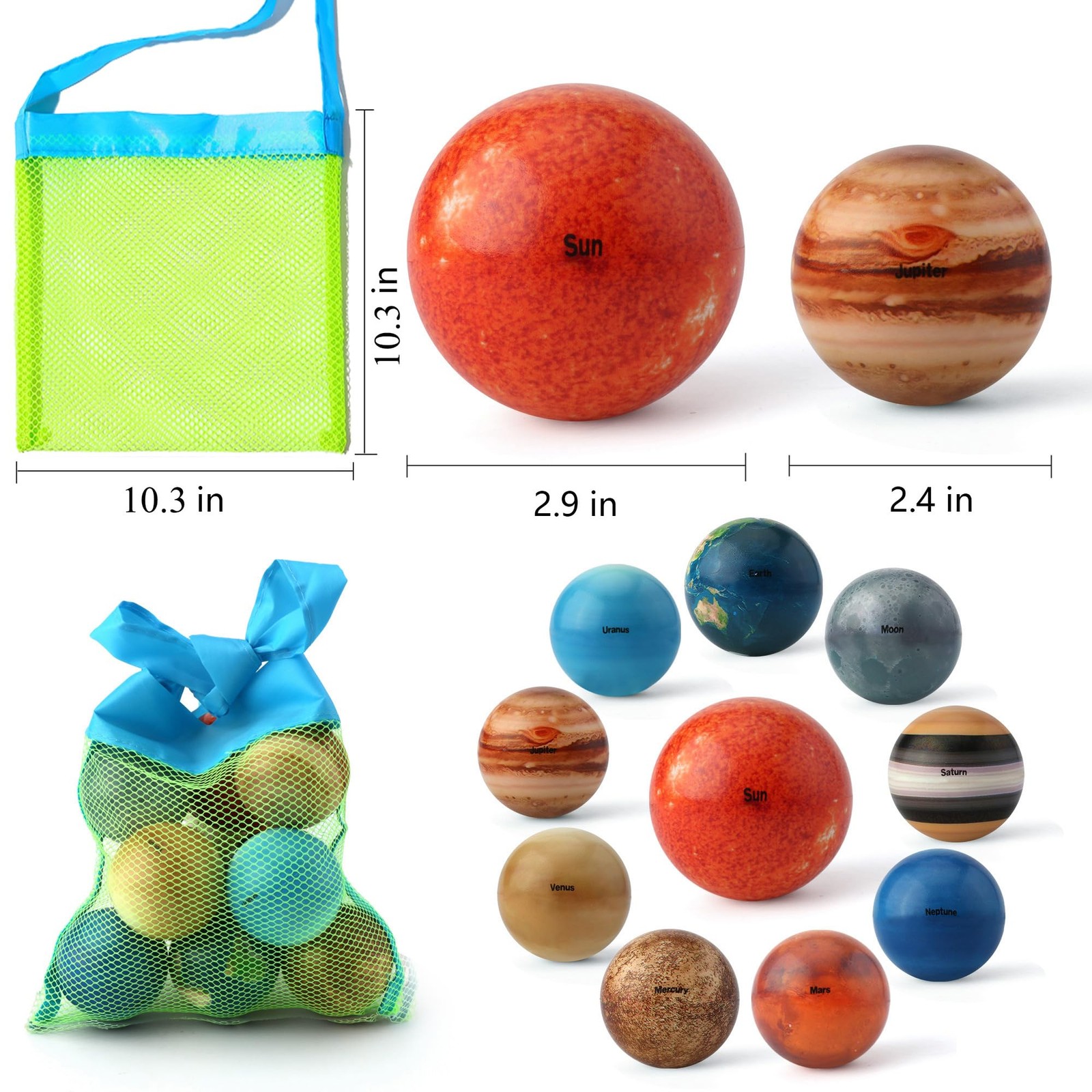 Solar System Planets STEM Educational Sensory Toys for Kids Autistic Children