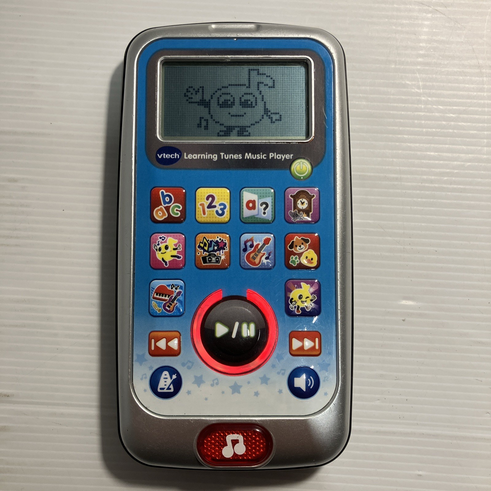 VTech Rock and Bop Music Player Tested Blue Musical Learning Toy
