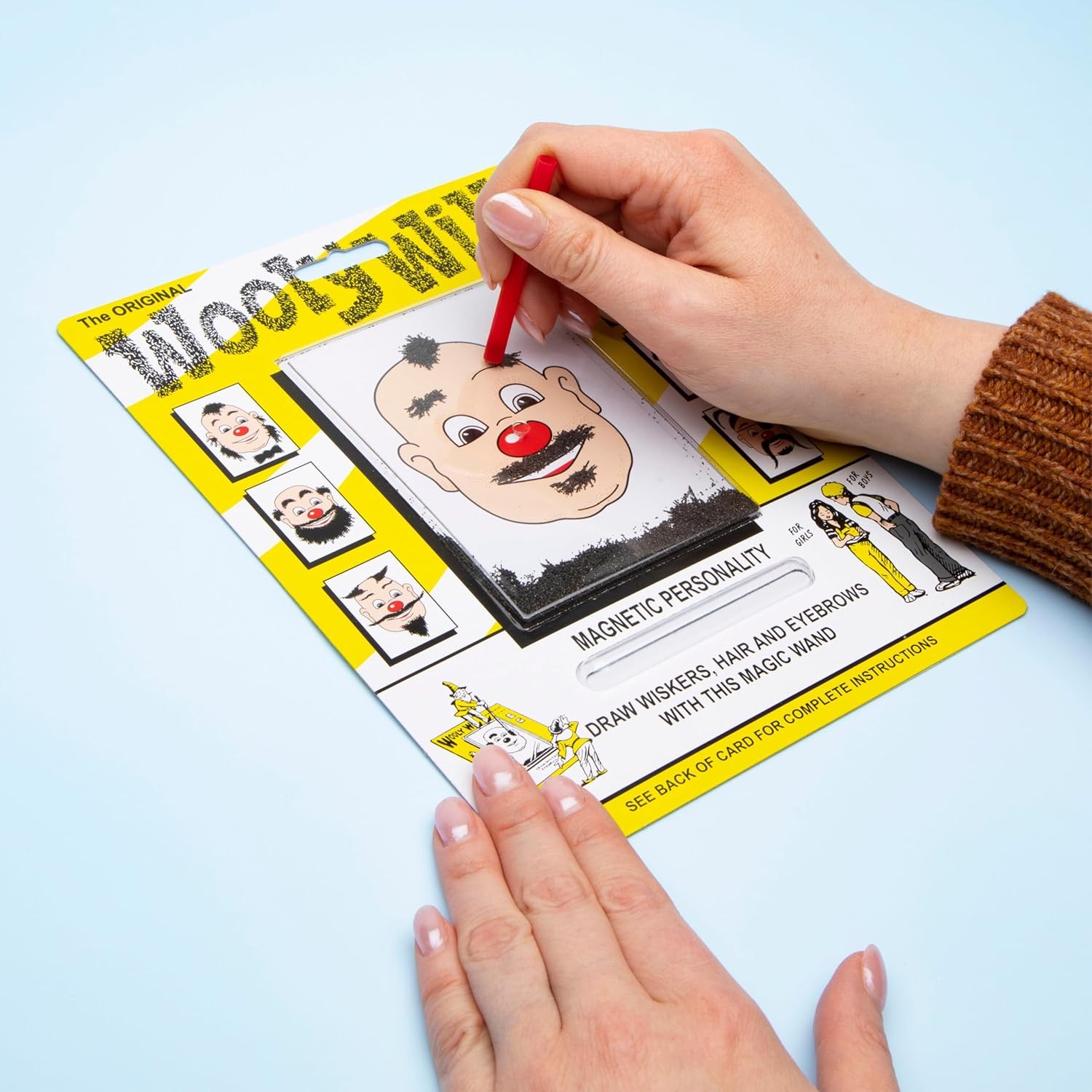 Original Wooly Willy, Magnetic Personalities – Drawing Kit, Arts and Crafts