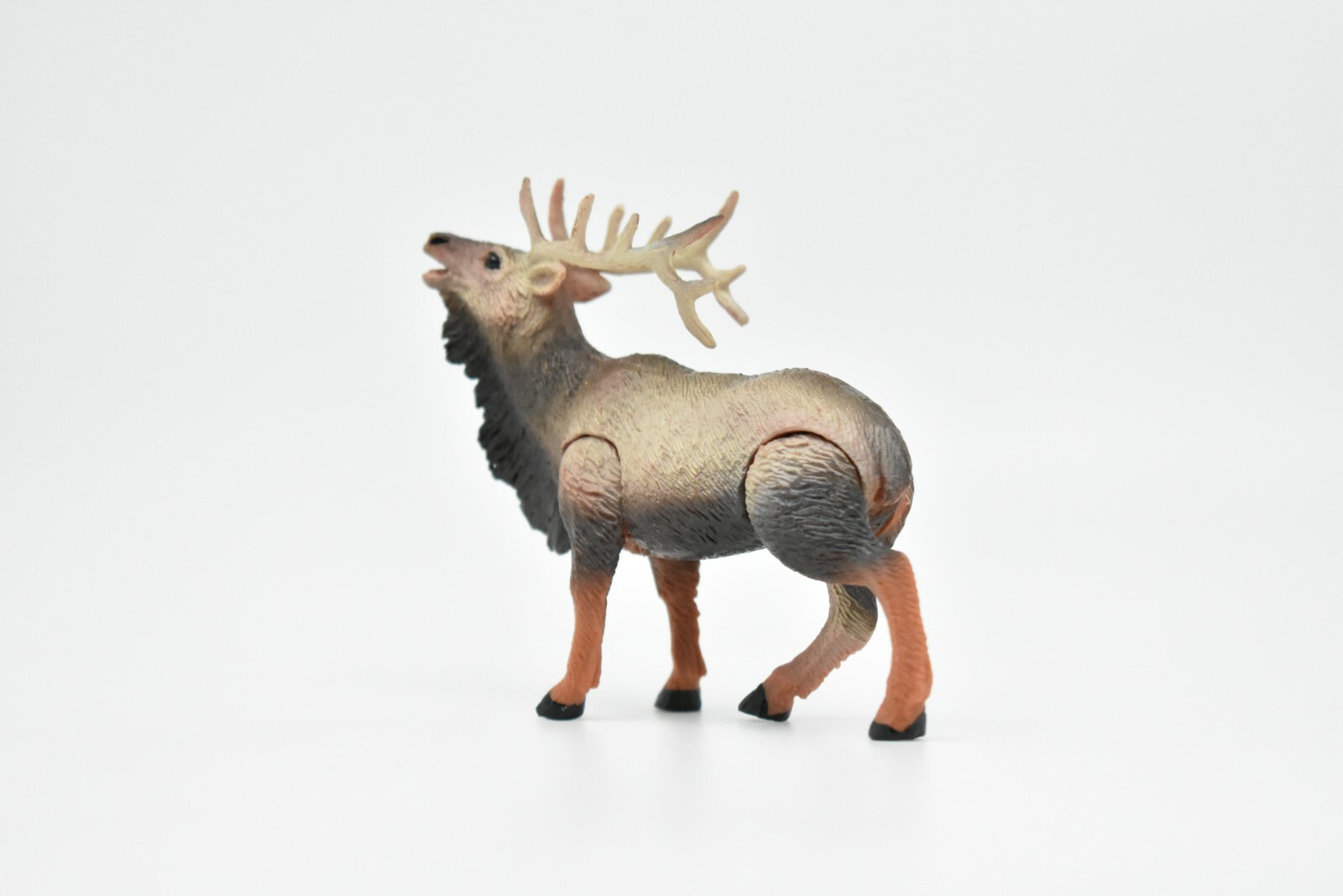 Elk, Wapiti, Model, Figure, Figurine, Rubber Replica, Hand Painted 4″ CWG213BB42