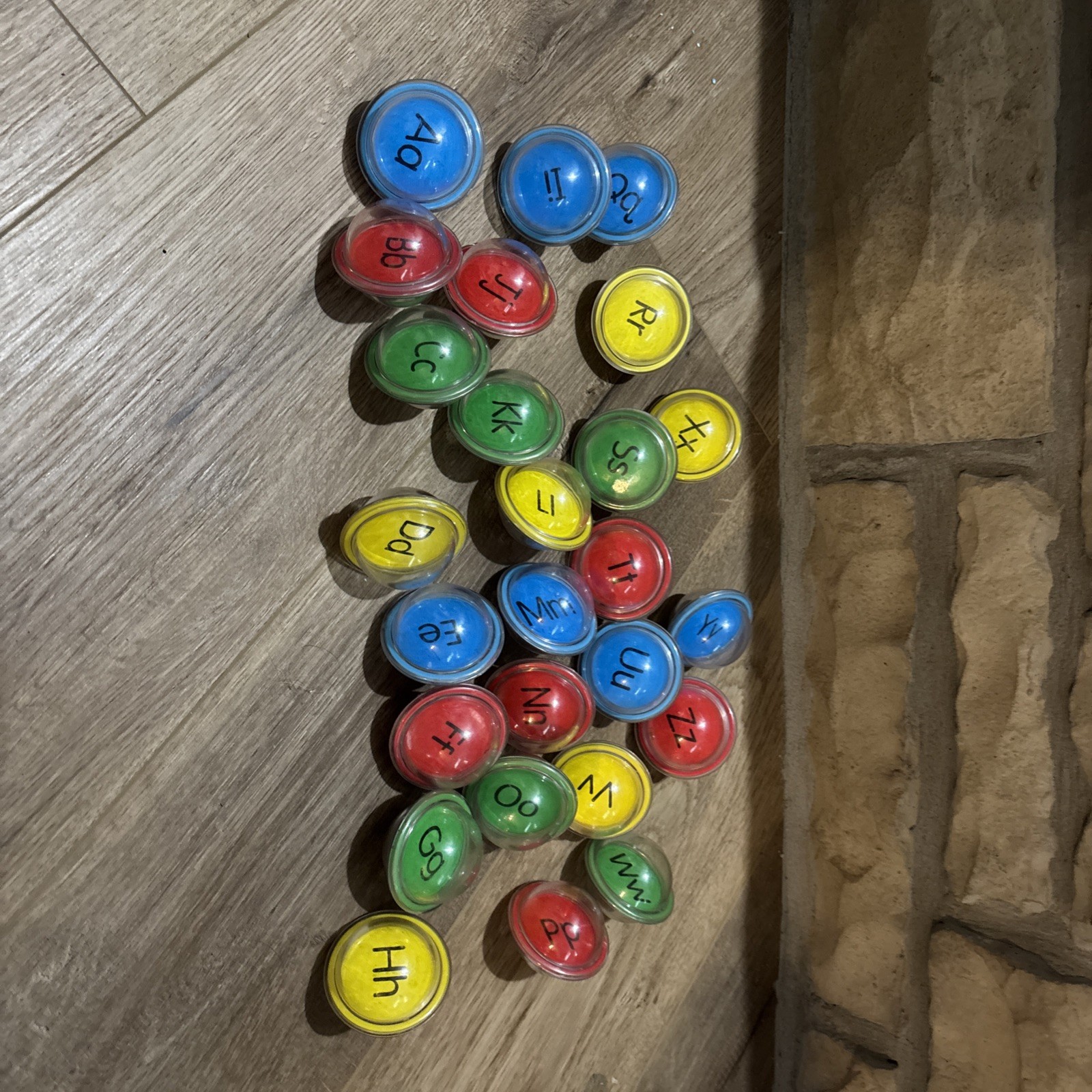 Lakeshore Float & Find Alphabet Bubbles complete Set Of 26 Letters-Pre Owned