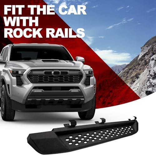 Raptor Style Running Boards for 2021-2025 Bronco 2-Door 600 Lbs (Not fit Bronco