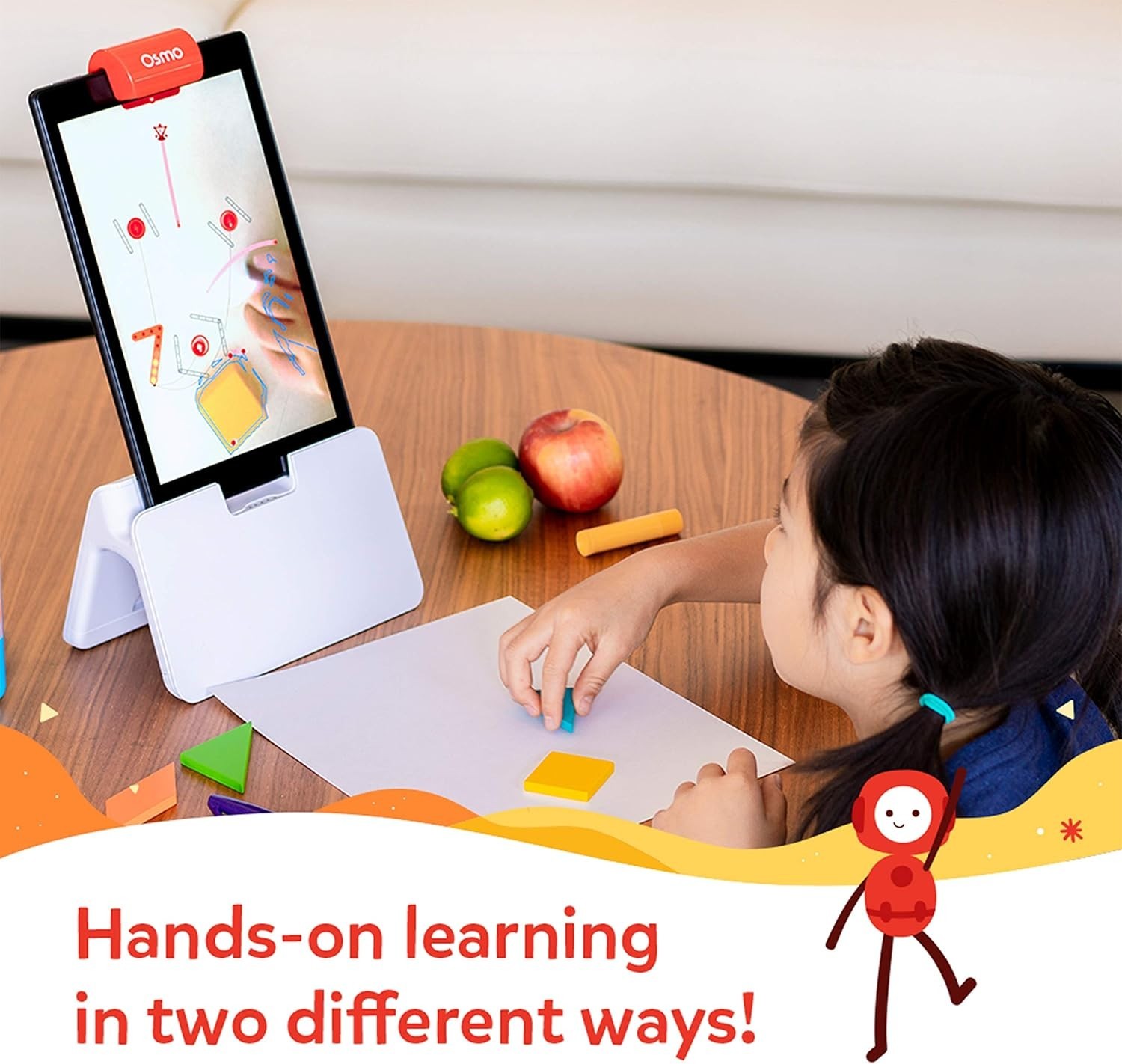 Osmo – Base for Fire Tablet – Educational Learning Games for Boys & Girls-Physic